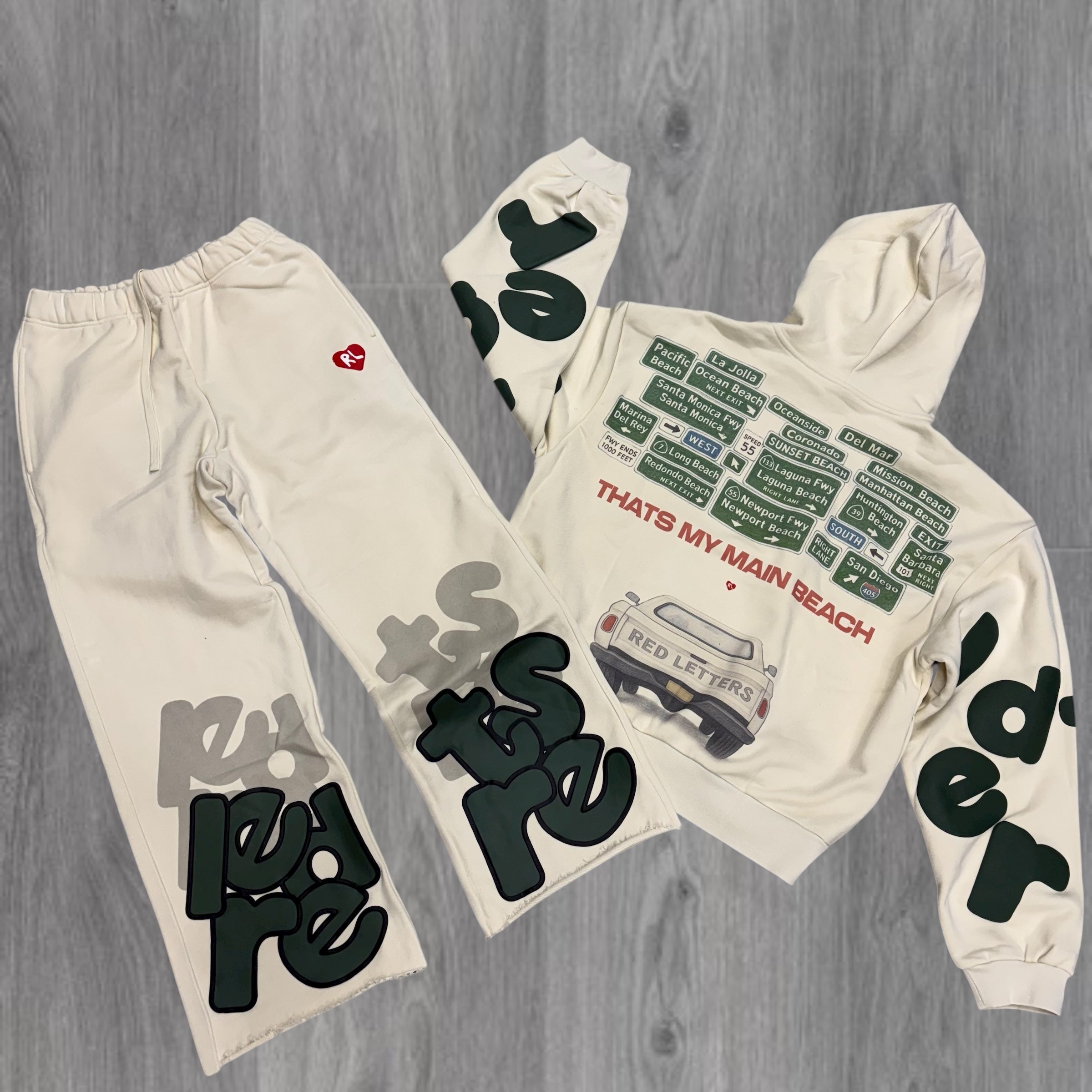 RL - Beach Baggy Sweatsuit - CRM