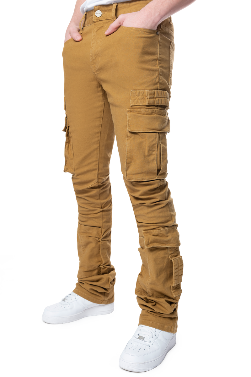 Rise Handle Cargo Pant wheat 24538