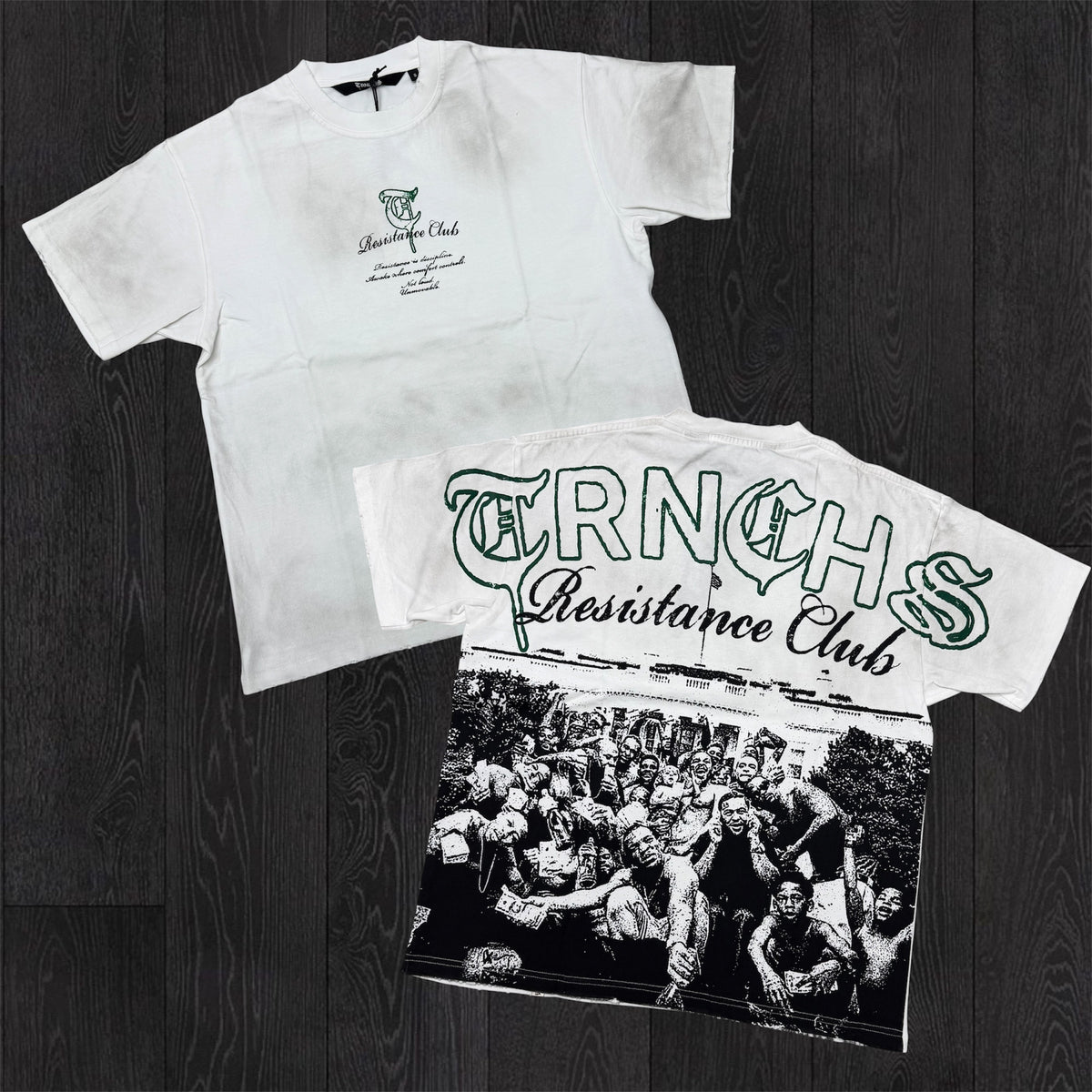 Trnchs - Resistance Tee - White 6027