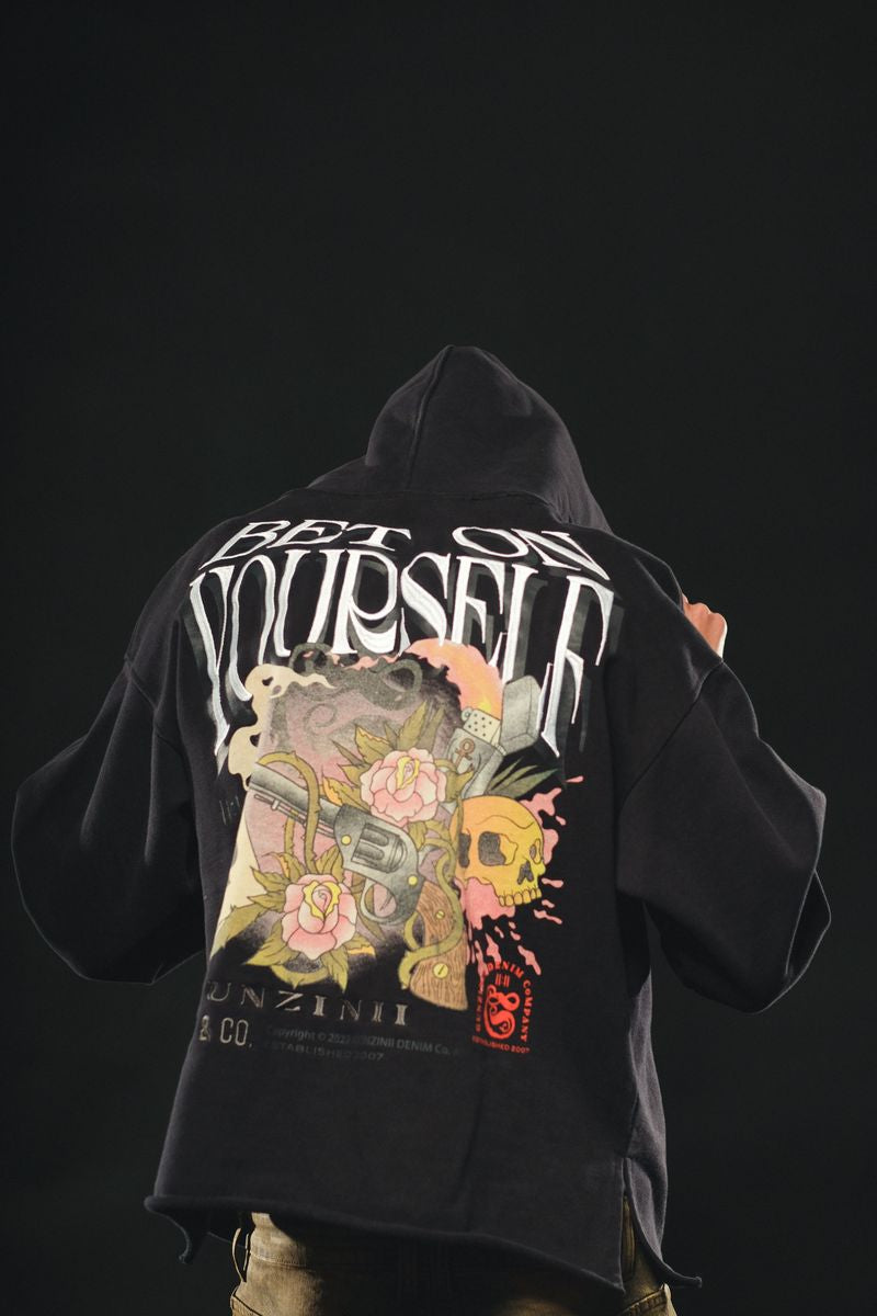 Gunzinii - Bet On Yourself Hoodie - Black - GZ505