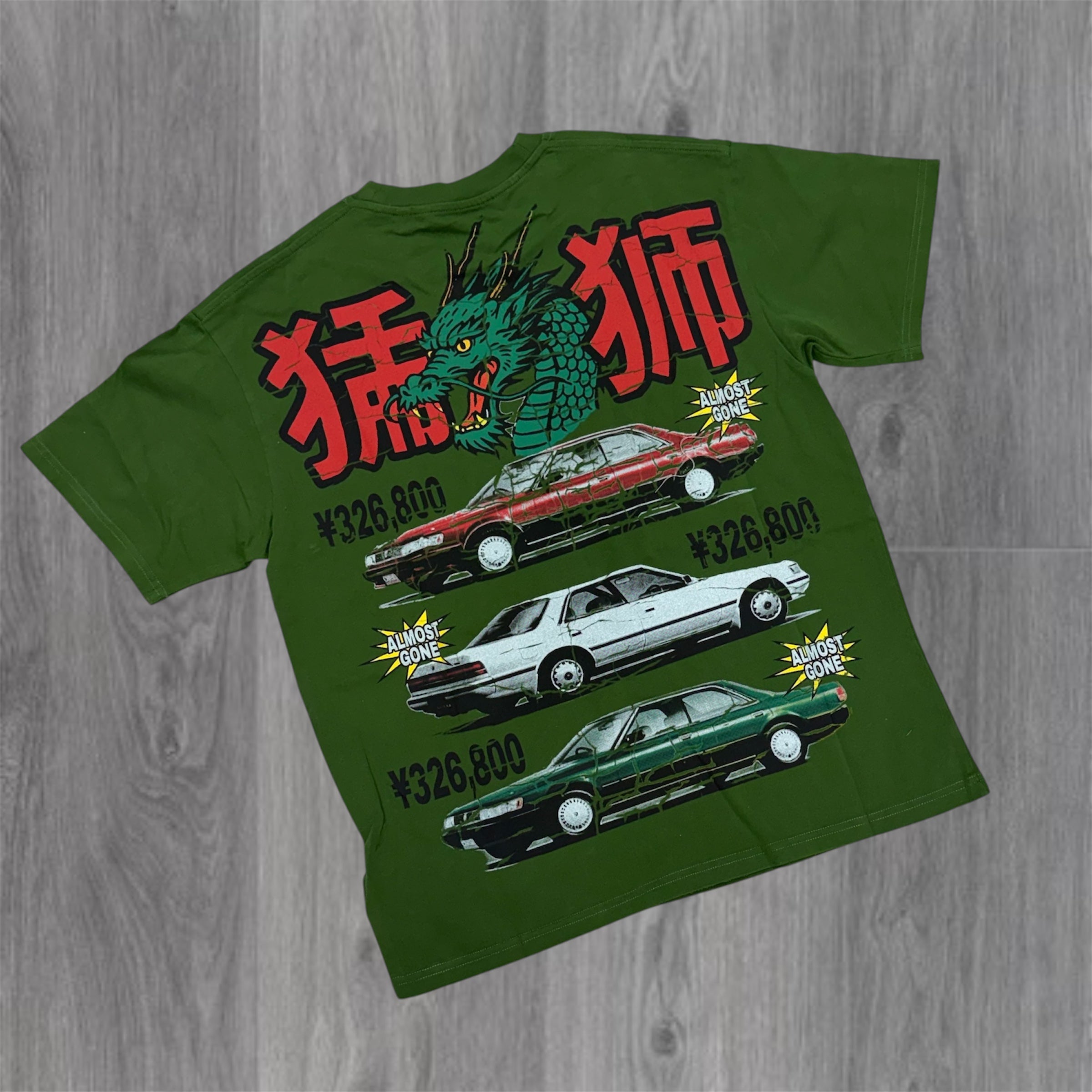 Valabasas - Japanese Motors Tee - Green 1102