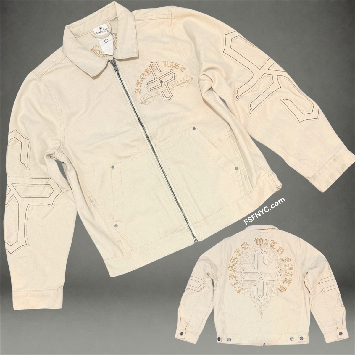 Rise - Blessed Carpenter Jacket - Beige F563