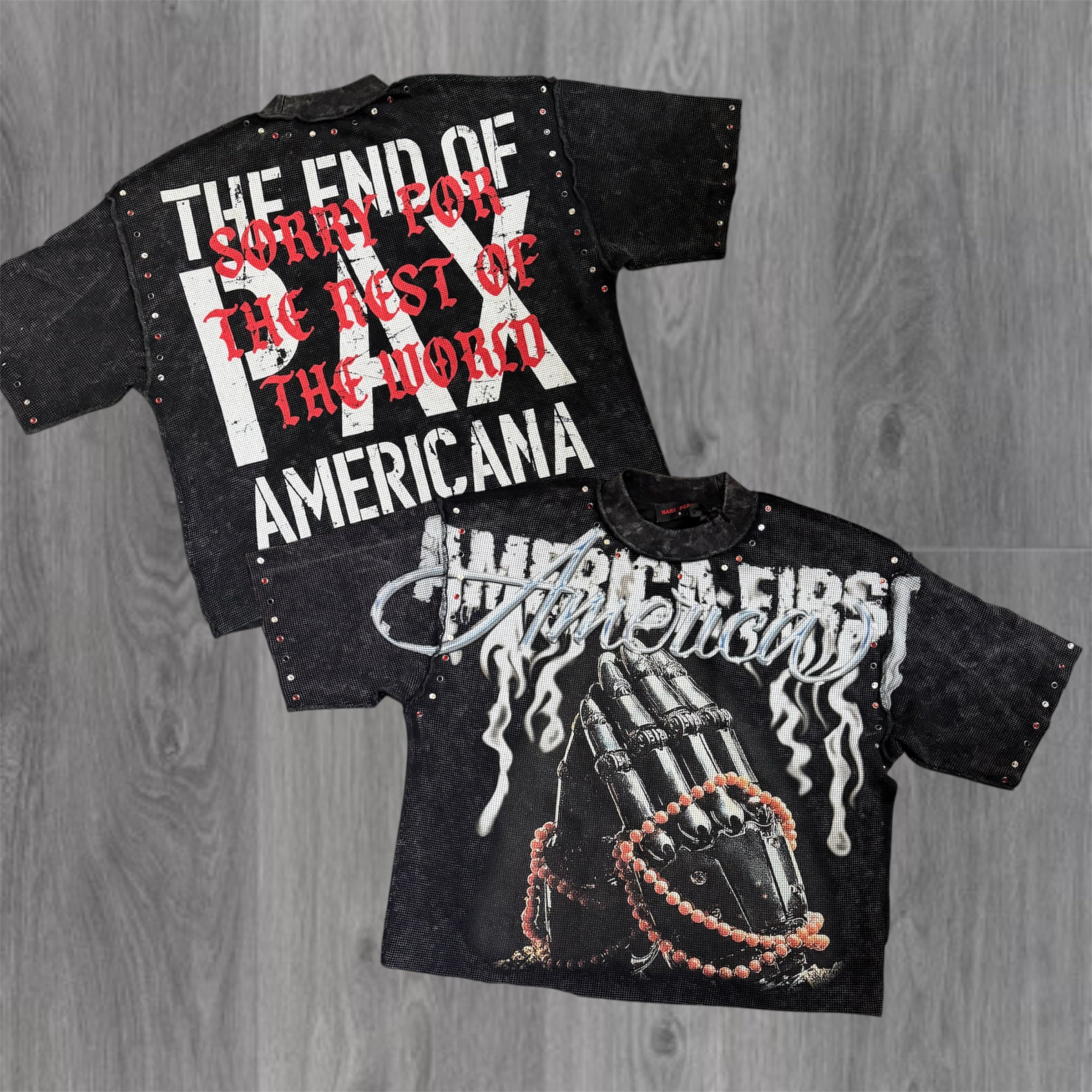 RP - END OF PAX T-shirt - Black - 6026