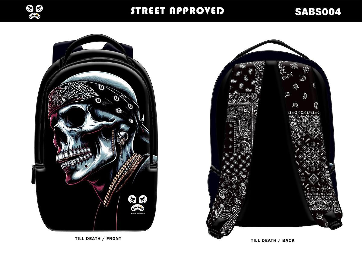 Approved Backpack Skull Face