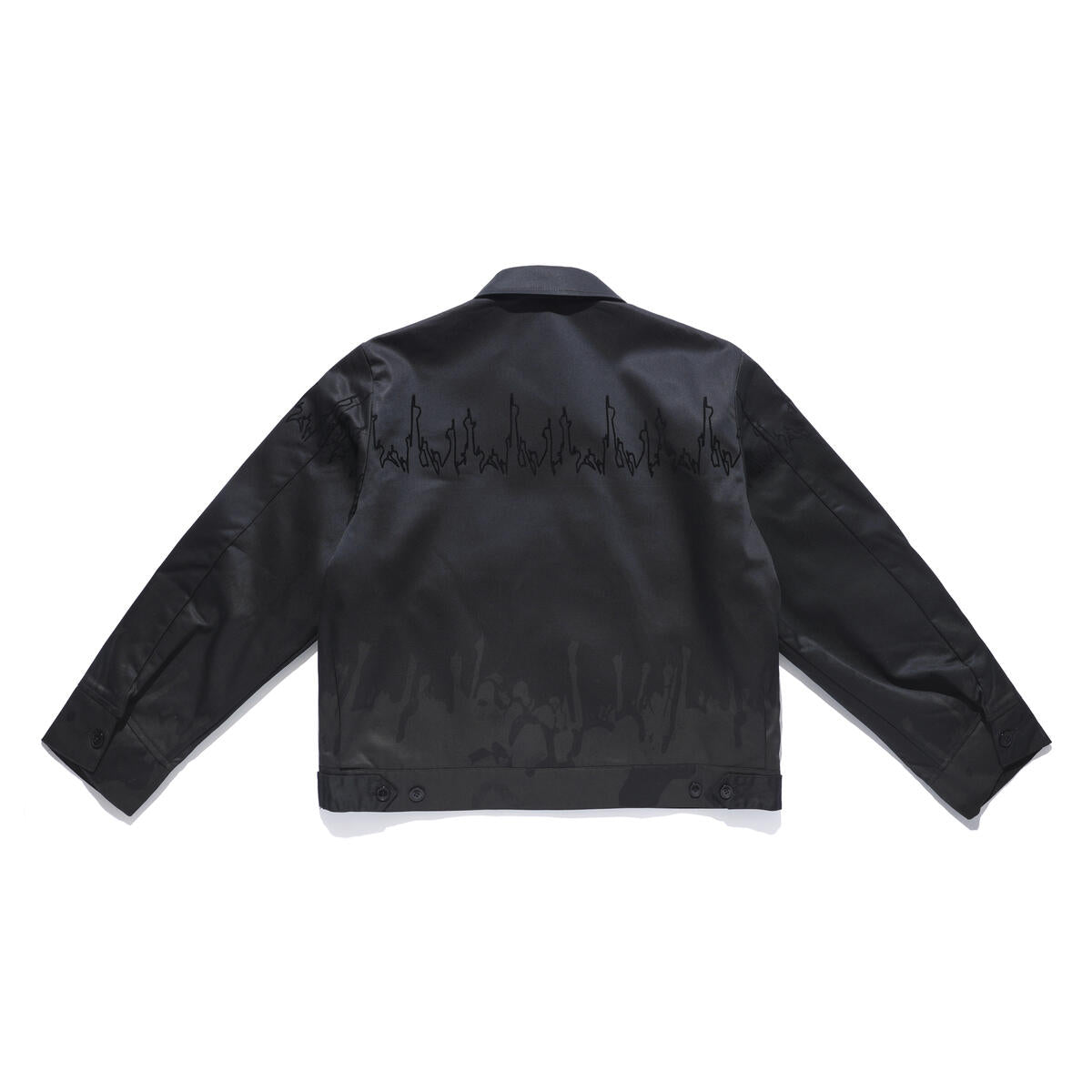 LM canvas jacket Dark Black