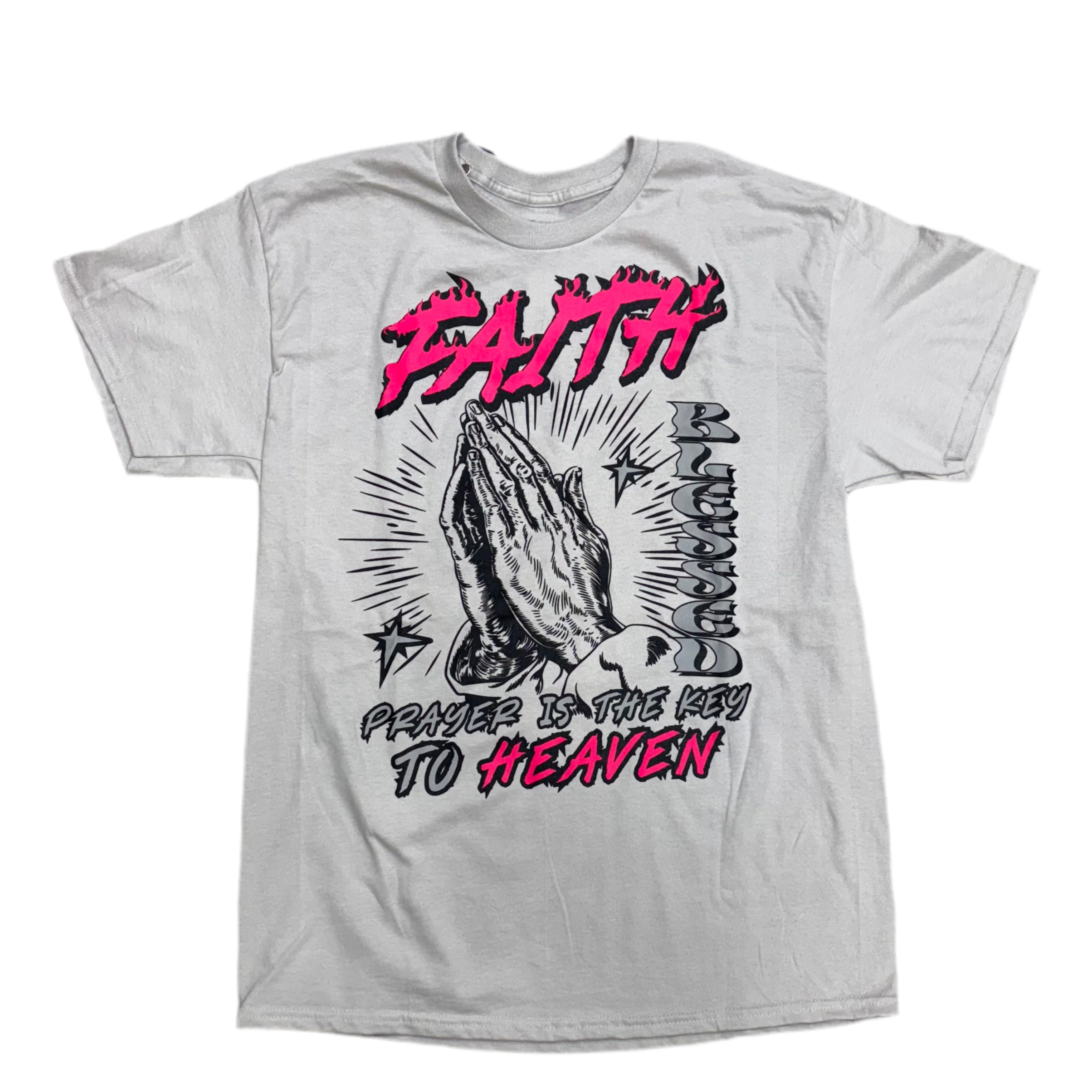 PC Faith T-Shirt Grey/Pink