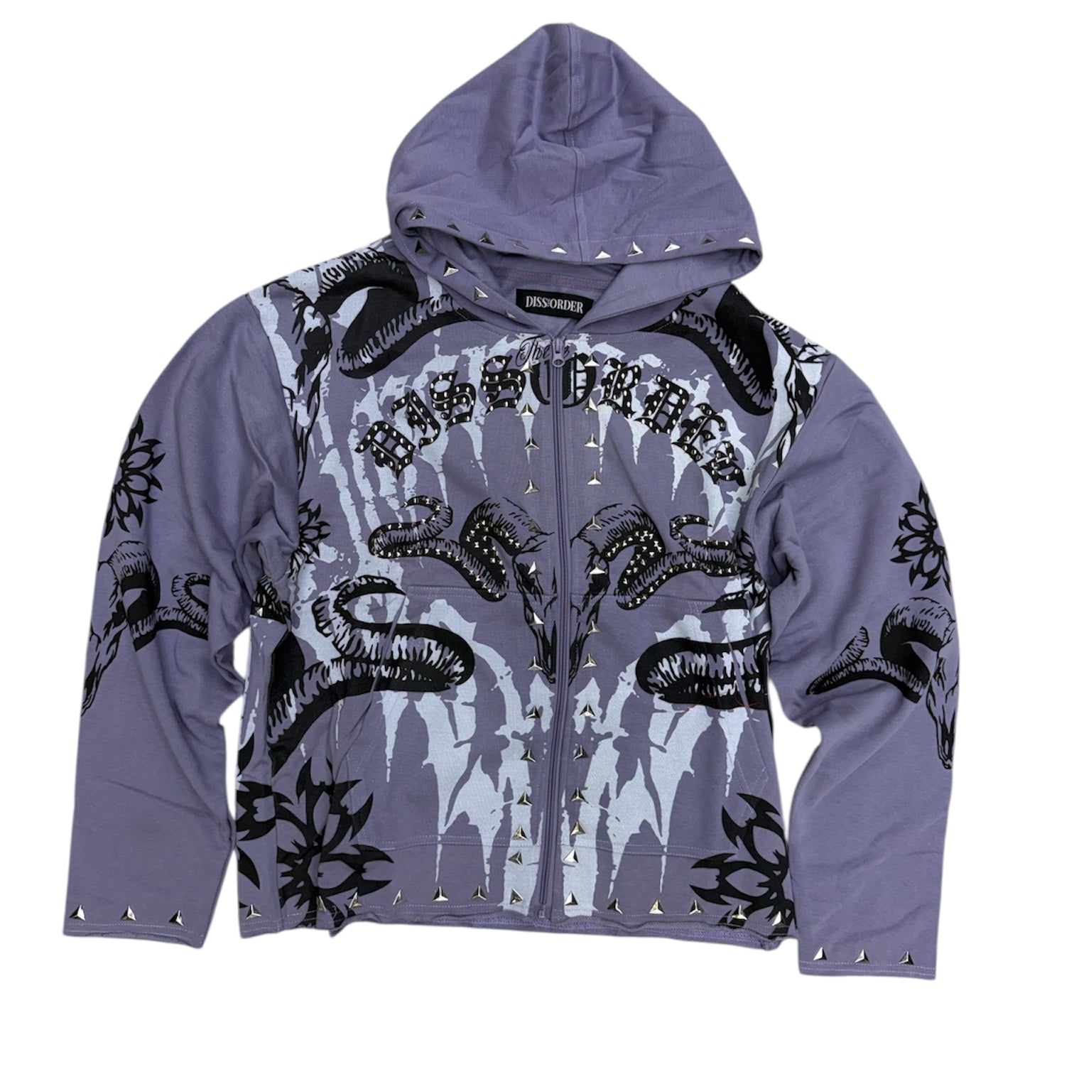 DISORDER - SPIRIT Zip Hoodie - LAV - 340