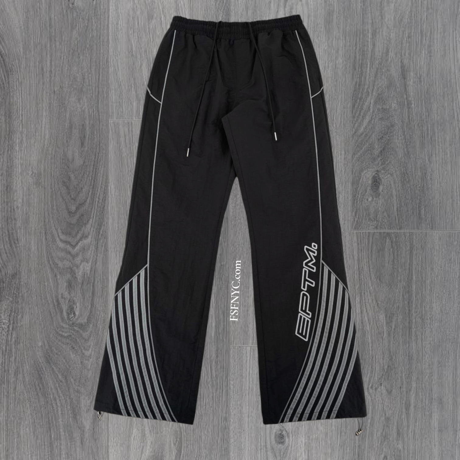 EPTM - Kappa windbreaker Pants - Black - 949