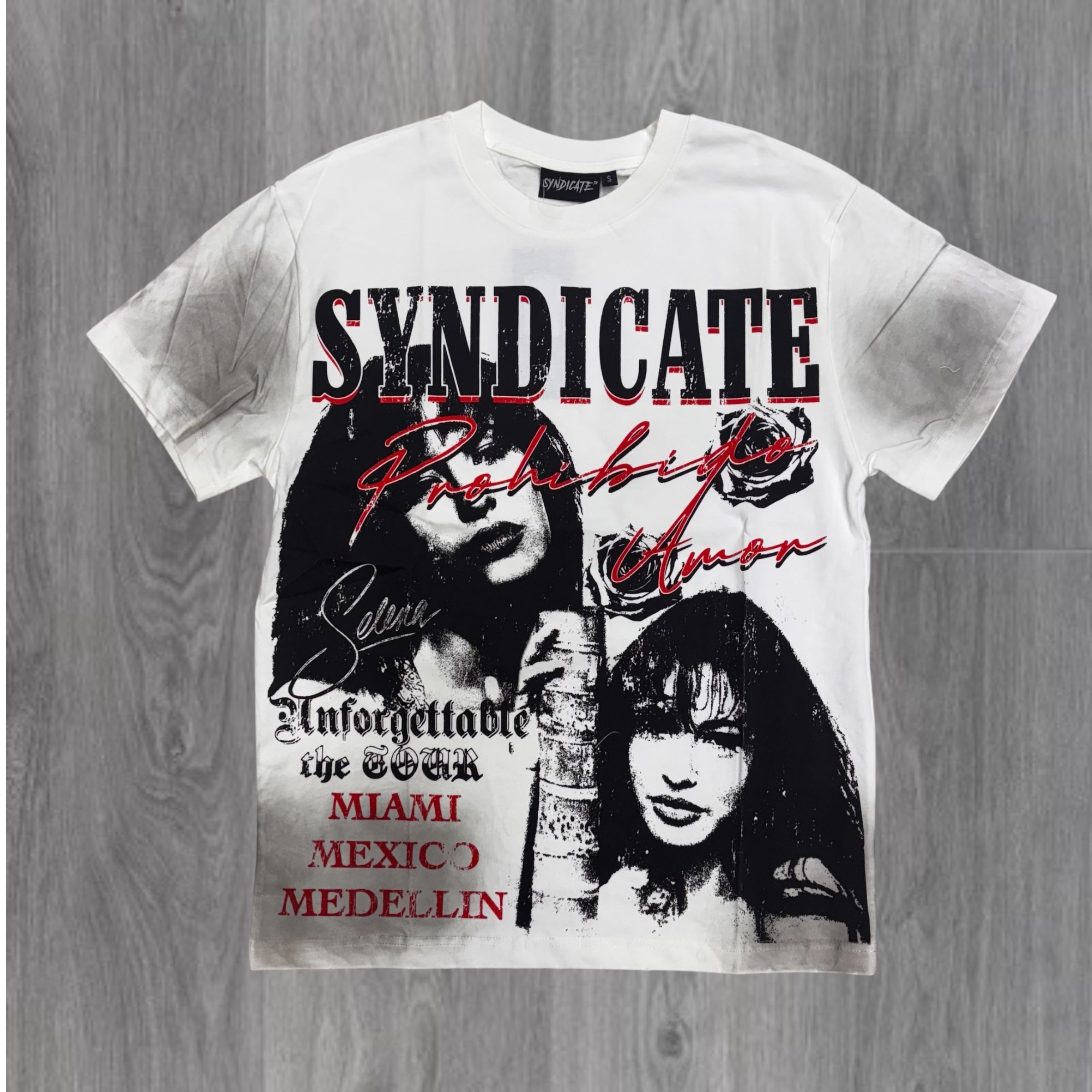 SYN  “ SELENA “ T-Shirt - WHTWSH - SYNQT4