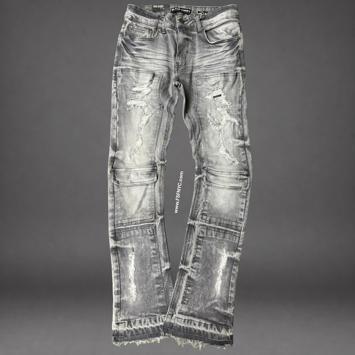 BL - Stack denim - Dk Grey 70150