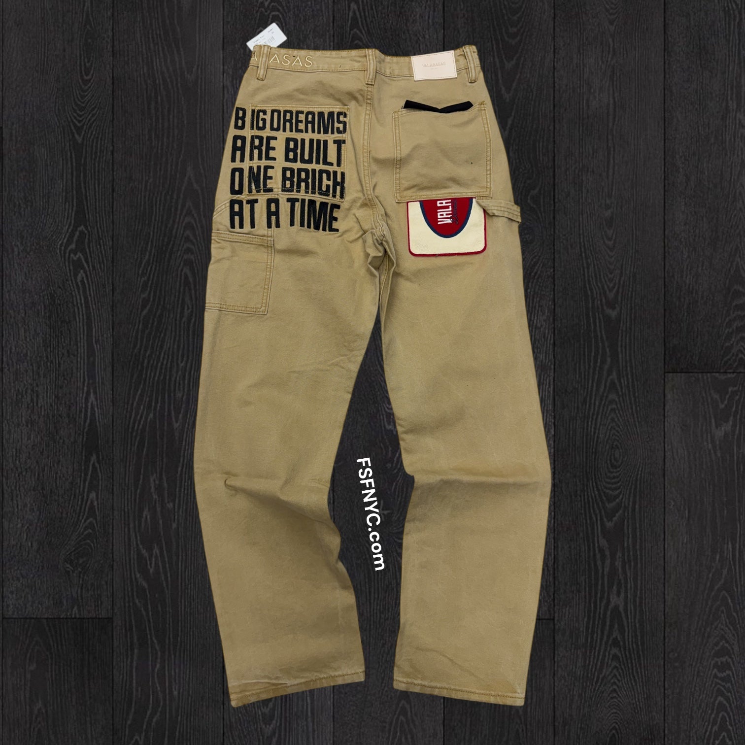 Valabasas- Forge Stance Denim - Khaki - 1028