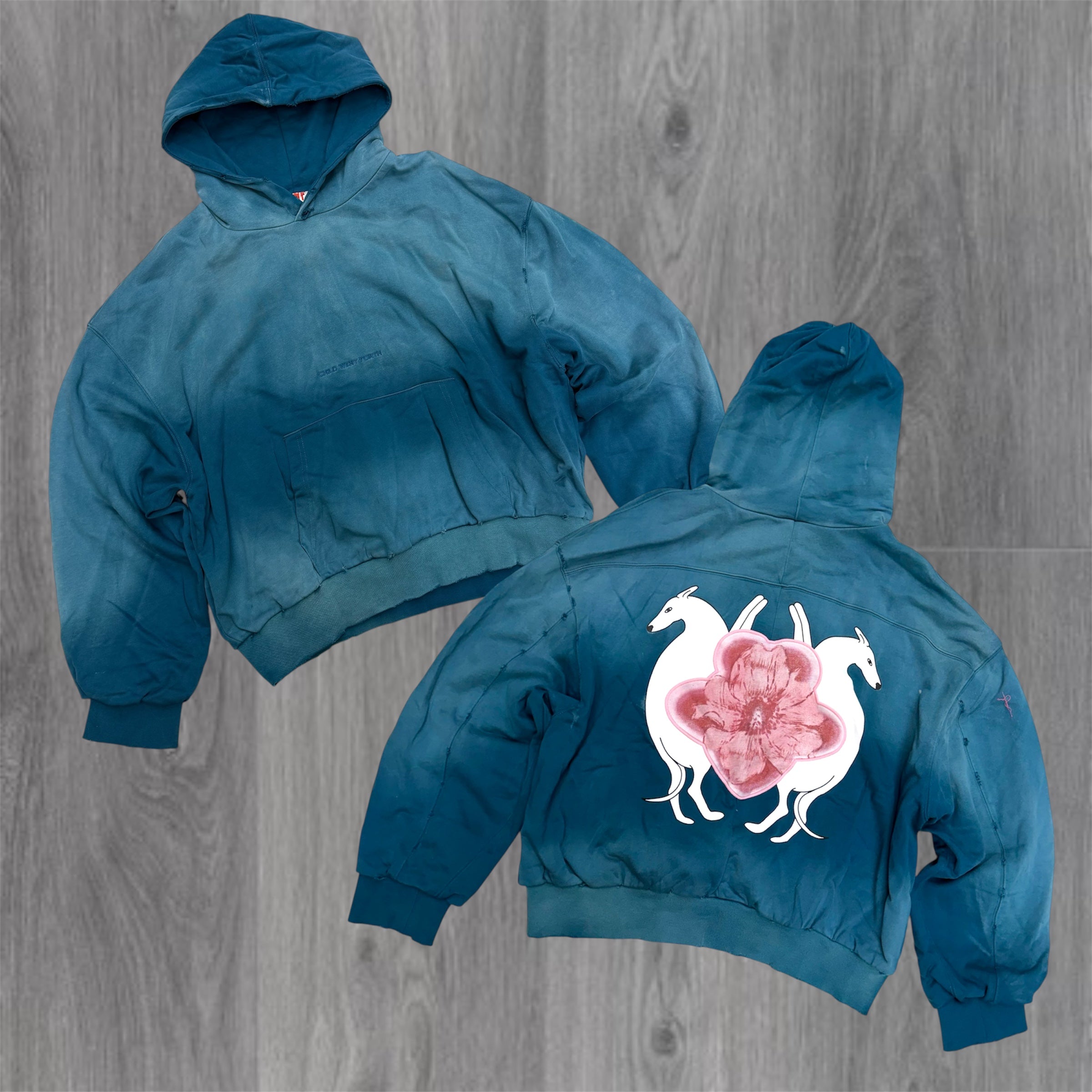 Child Went Forth - CWF Heavyweight Hoodie - Emerald Green