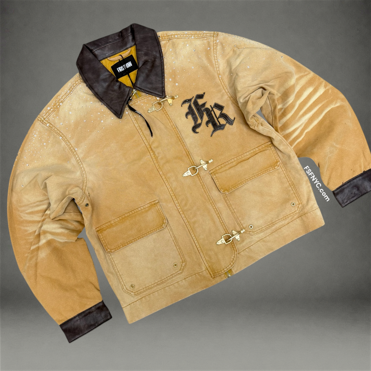 FR - Canvas “Work”  Jacket - wheat