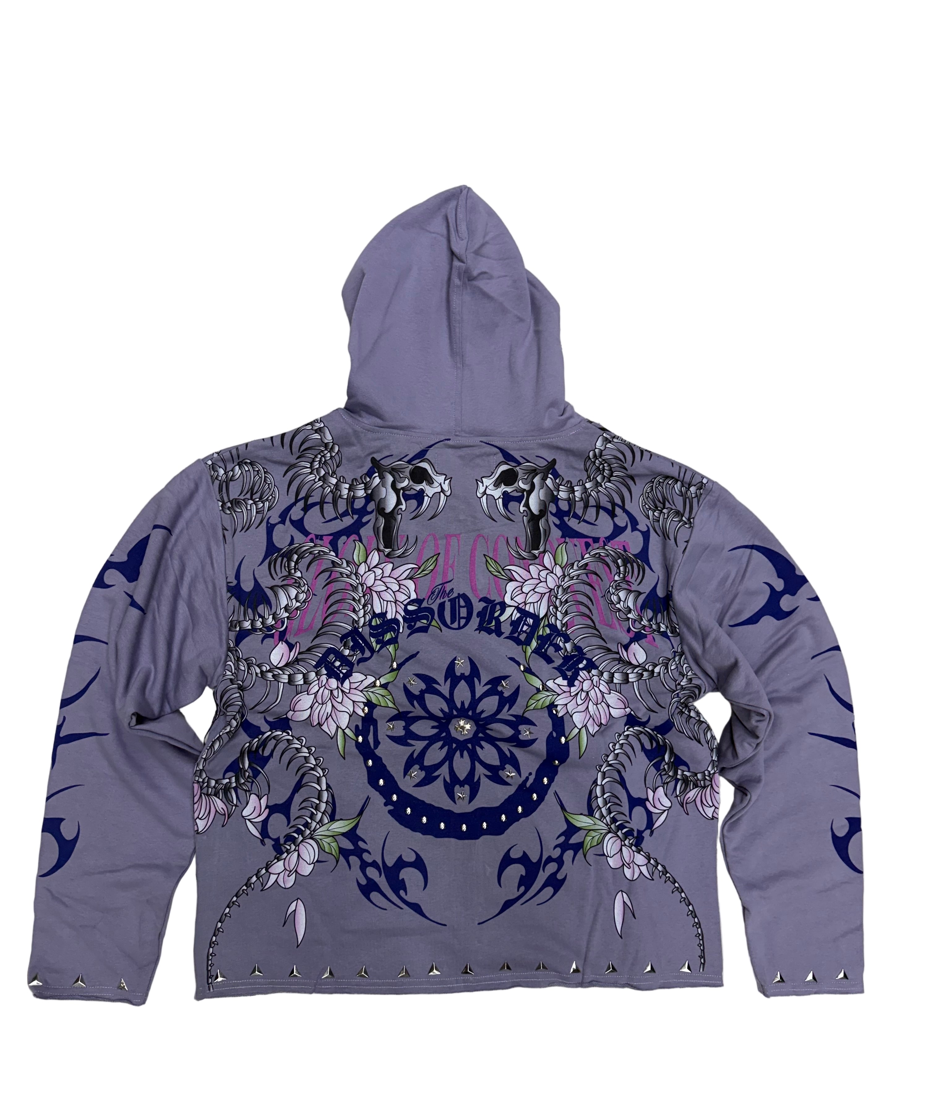 DISORDER - Zip Hoodie - LAV - 341
