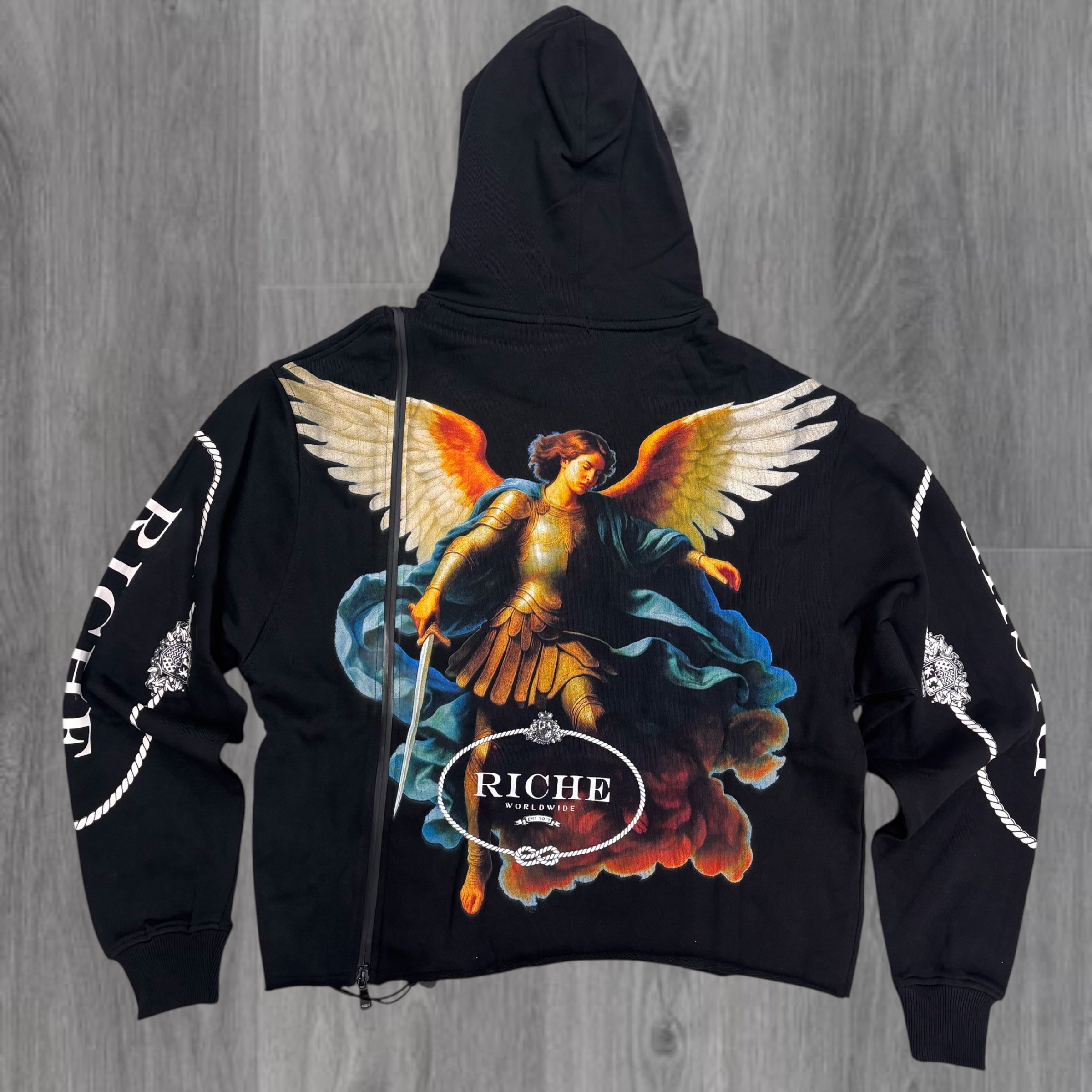 VR - ARCHANGEL Hoodie - BLK- 1879