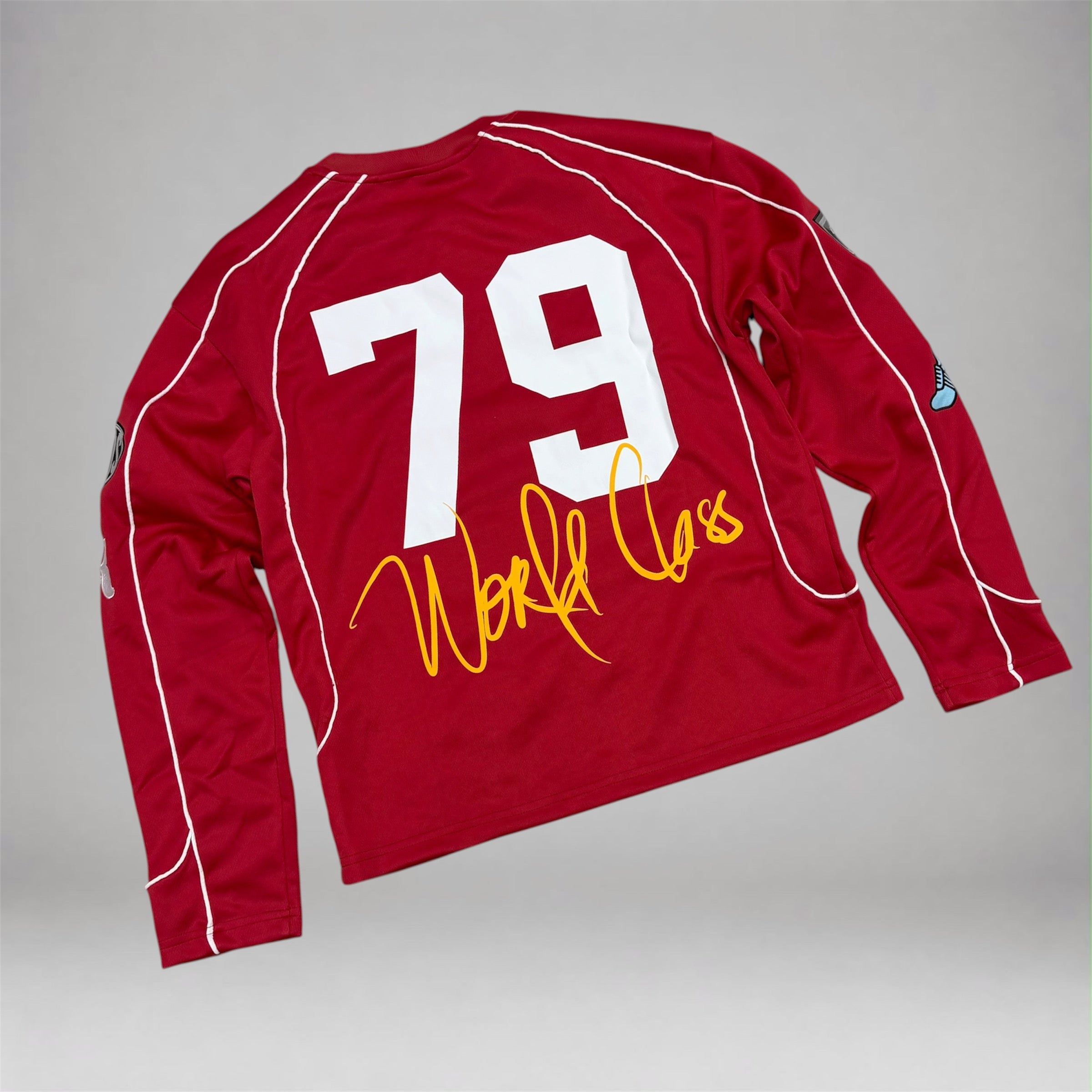 Rebel - Motorsport Long sleeve Jersey - Red 213