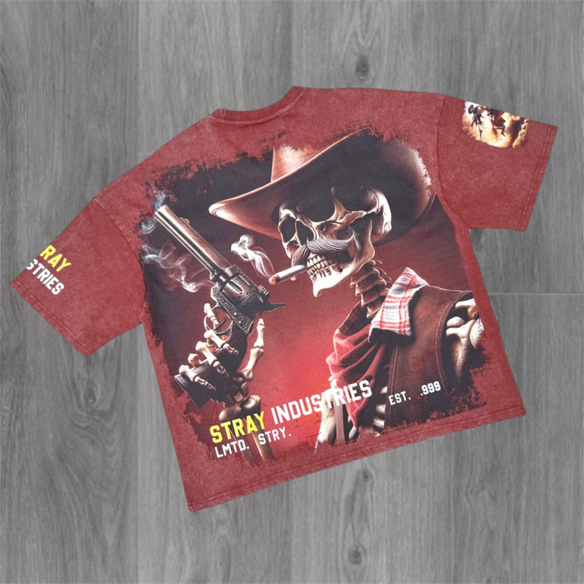 Stray -  Sheriff T-shirt - Carob 1736