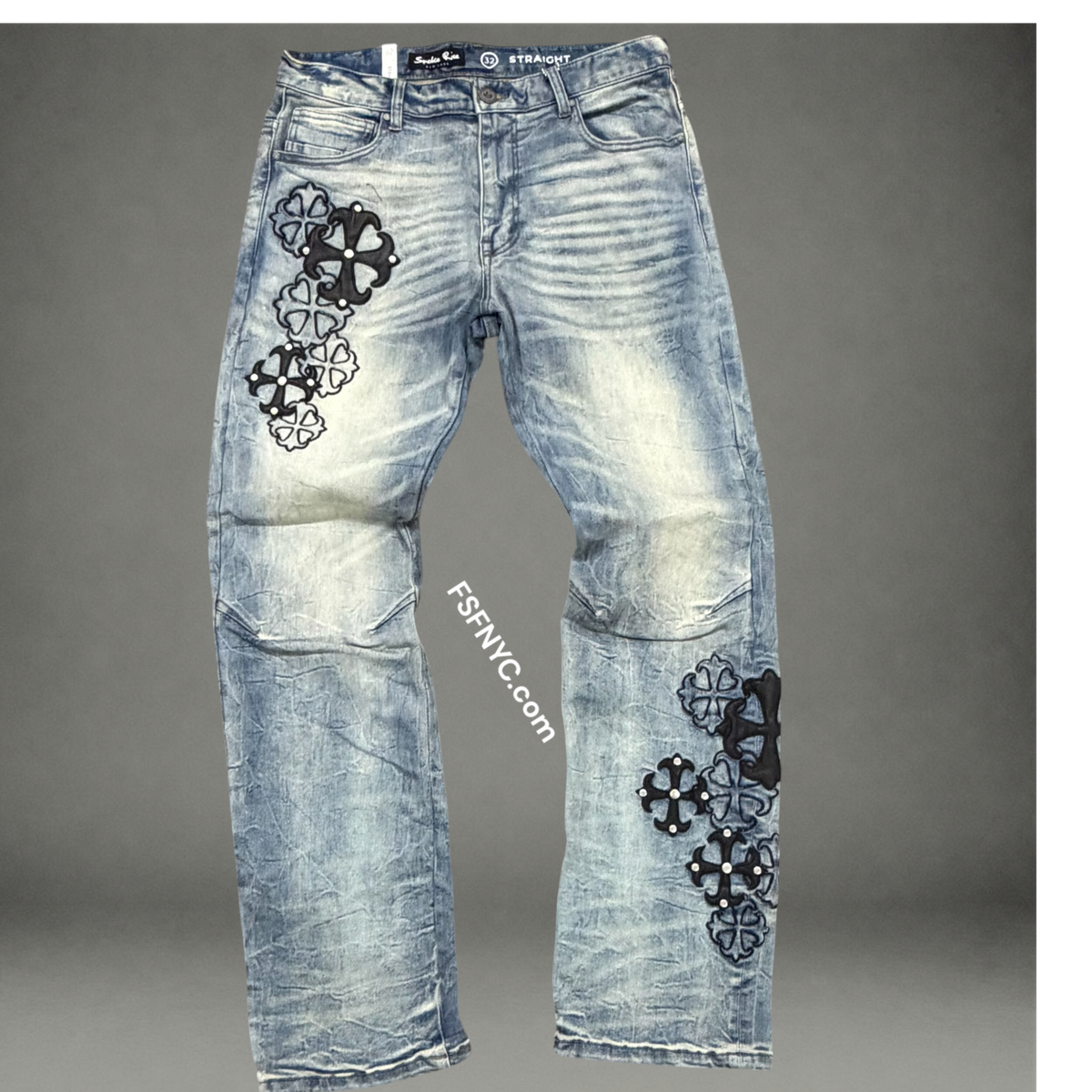 Rise - Legacy Jeans w/Emod - L.Blue - P547