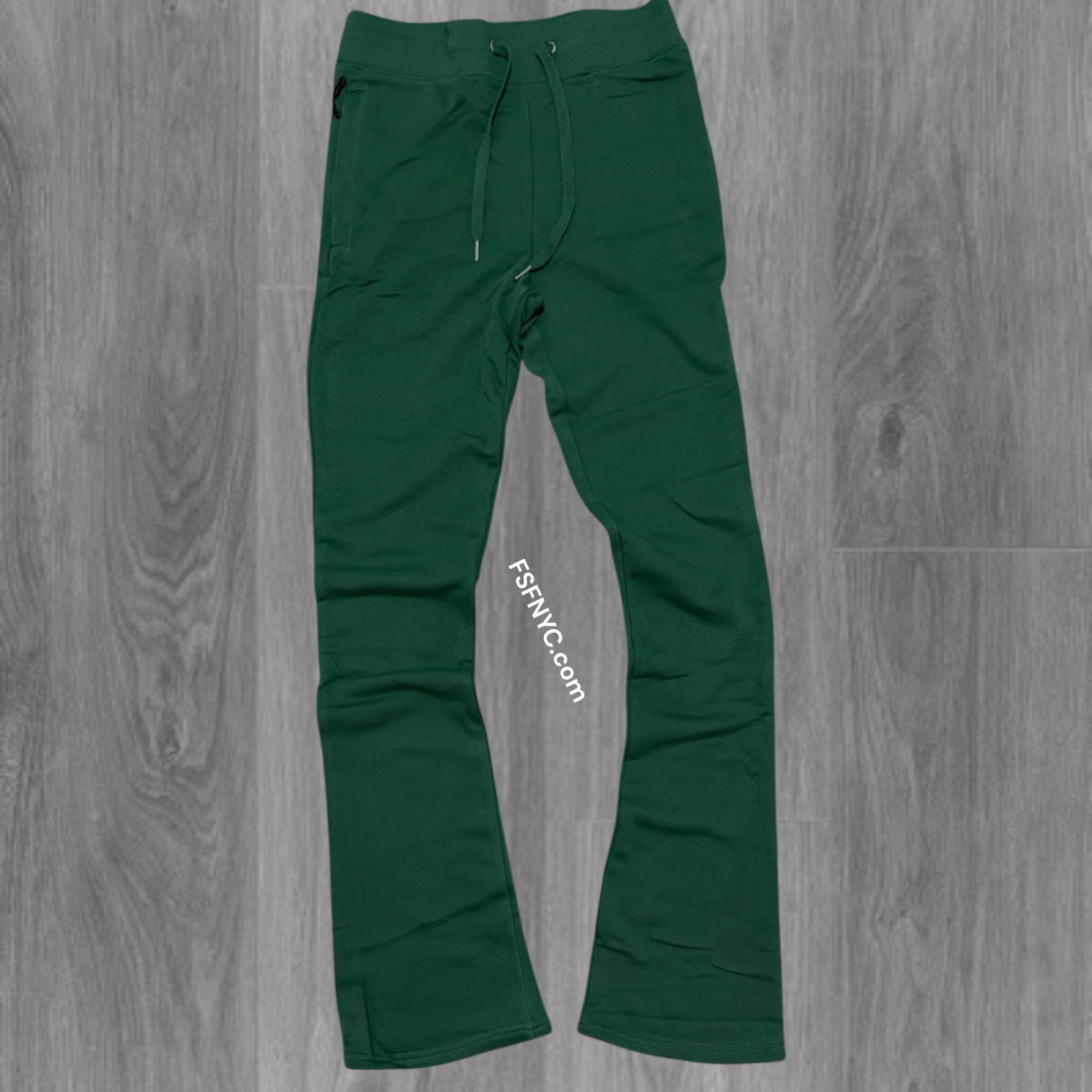 Narr - Sweat Pants Stacked - Hunter Green - P1030