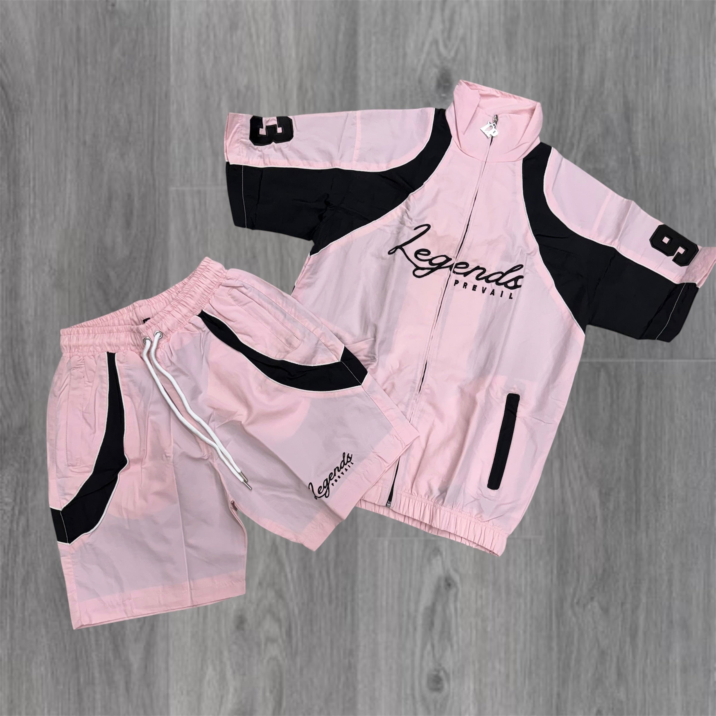 Prevail - LP Windbreaker Set - Pink/Black