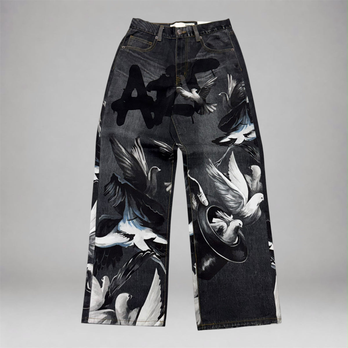 Armor - Art Baggy Denim - Wash black 204b