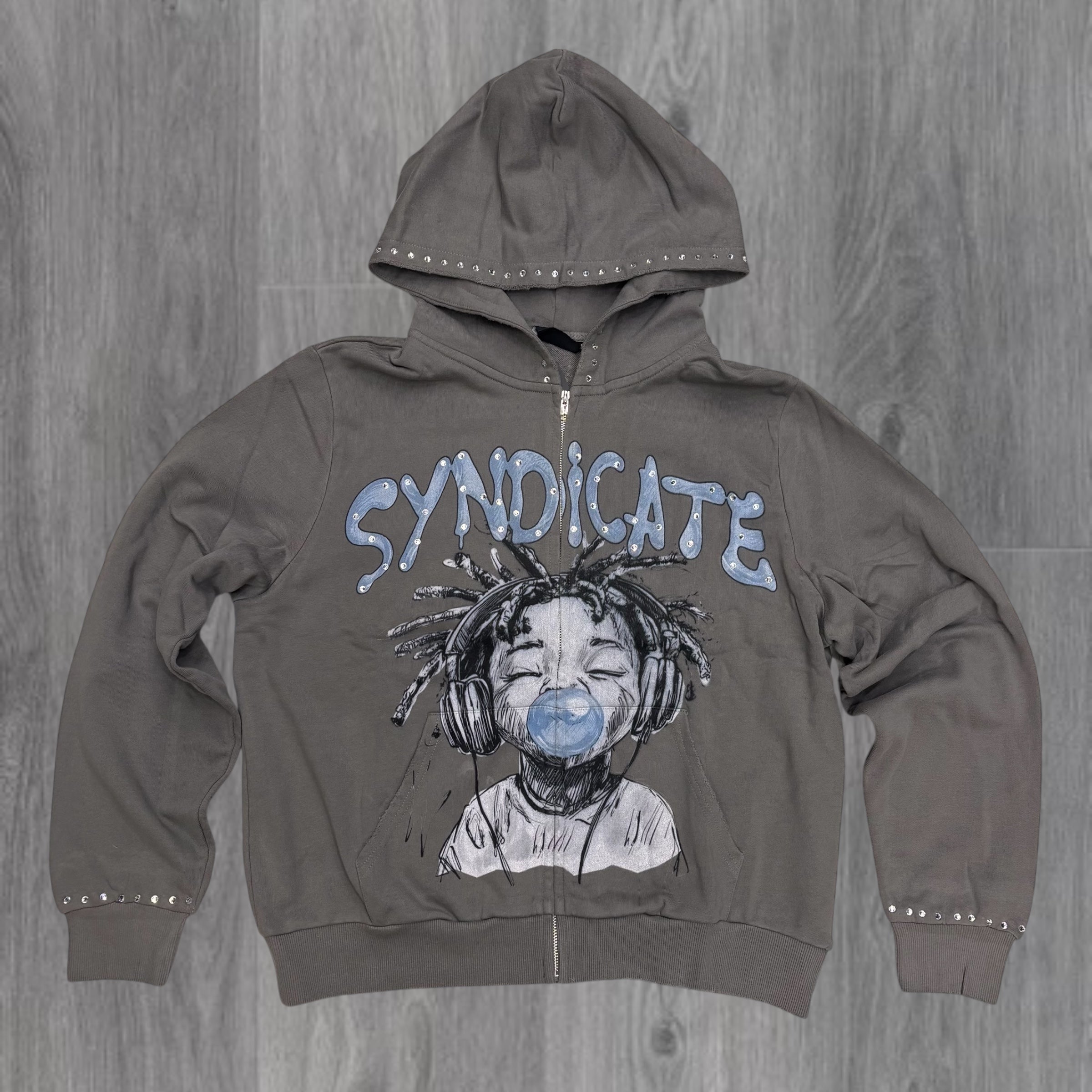 SYN  “ YOUTH “ Hoodie - GRYWSH - SYNQH1