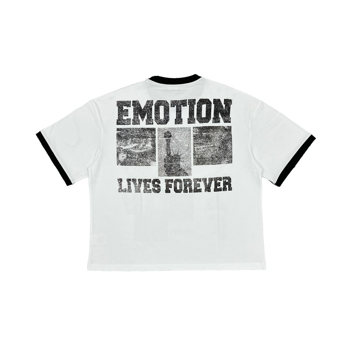 Mixed Emotions- Secret T-shirt - white Black