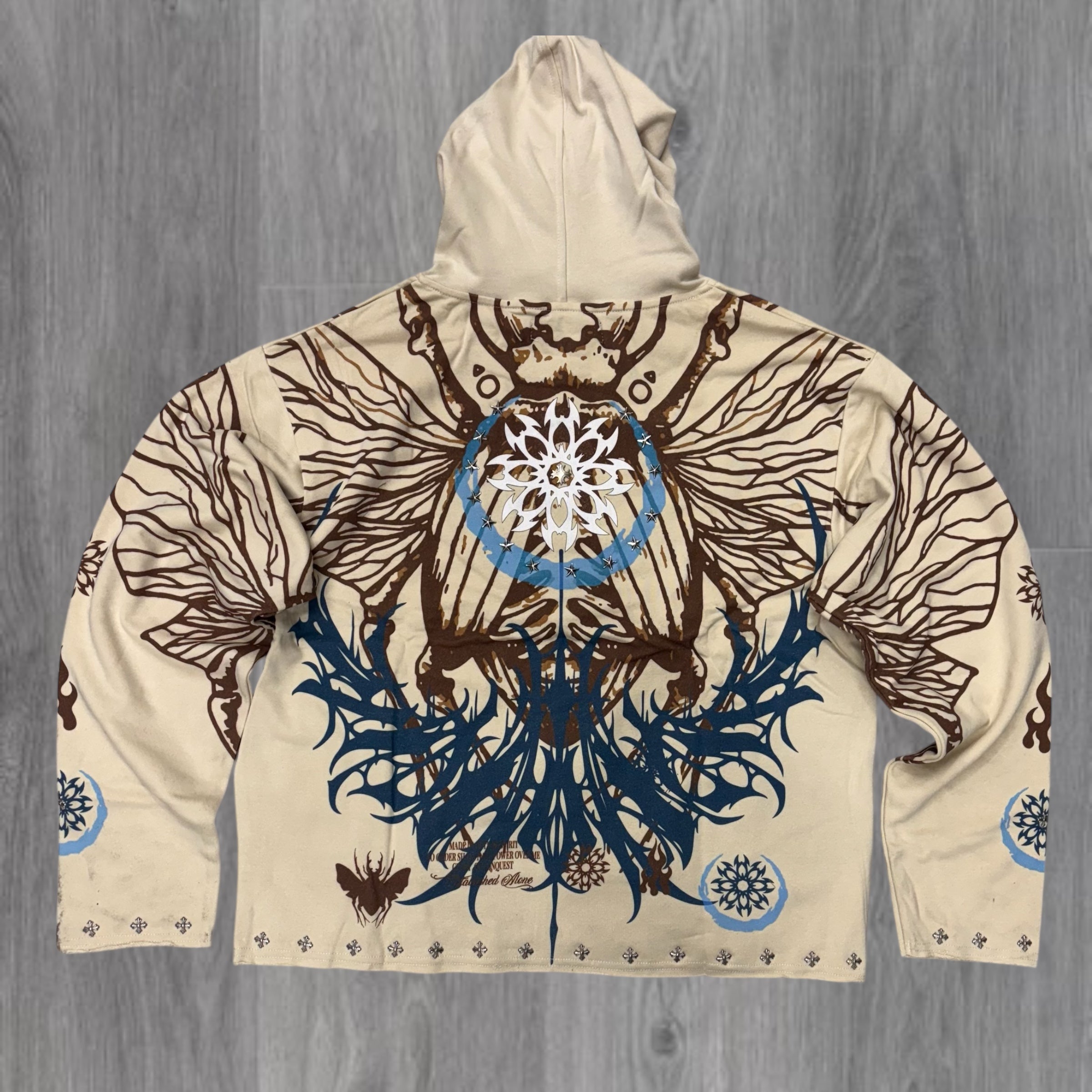 DISORDER - NO ORDER Hoodie - CREAM - 325