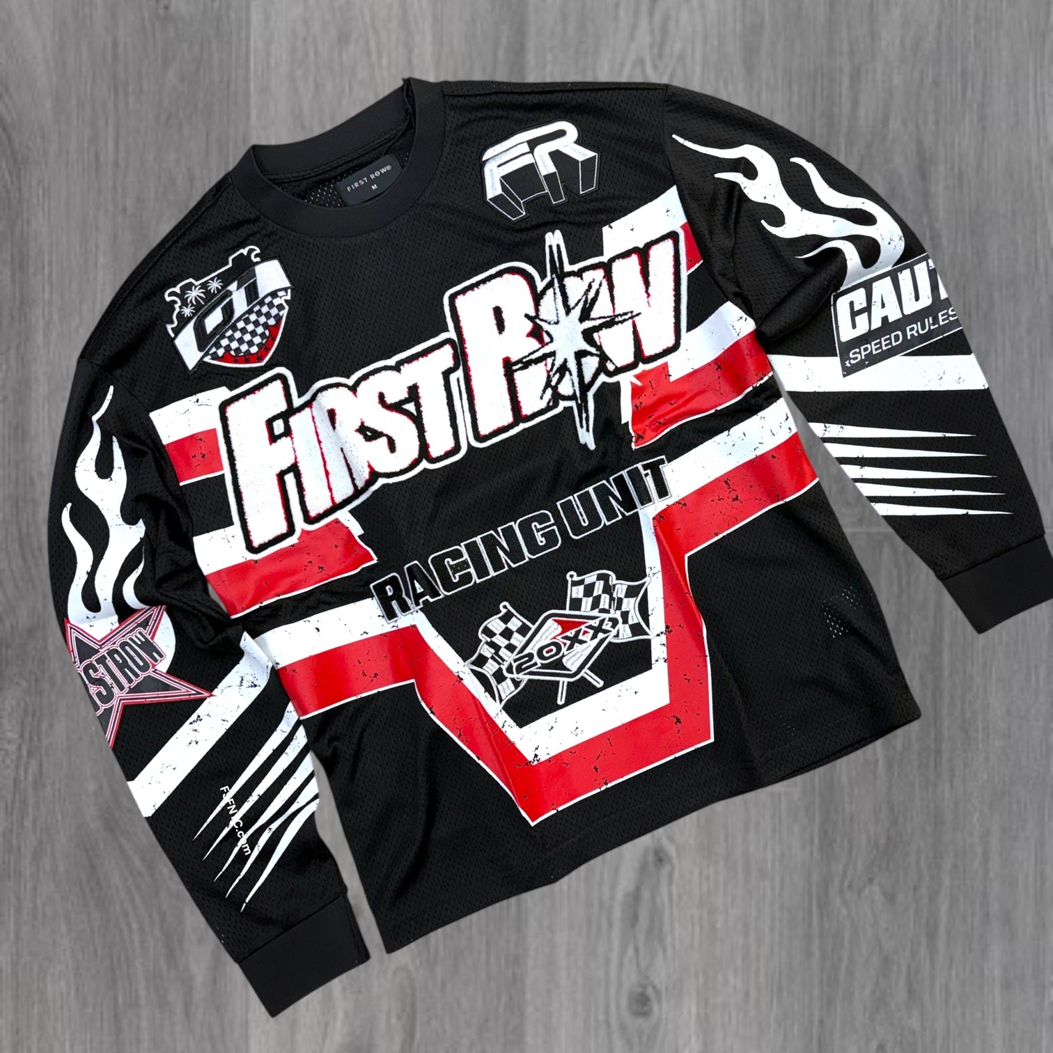 FR - Hard Racing Jersey - Black