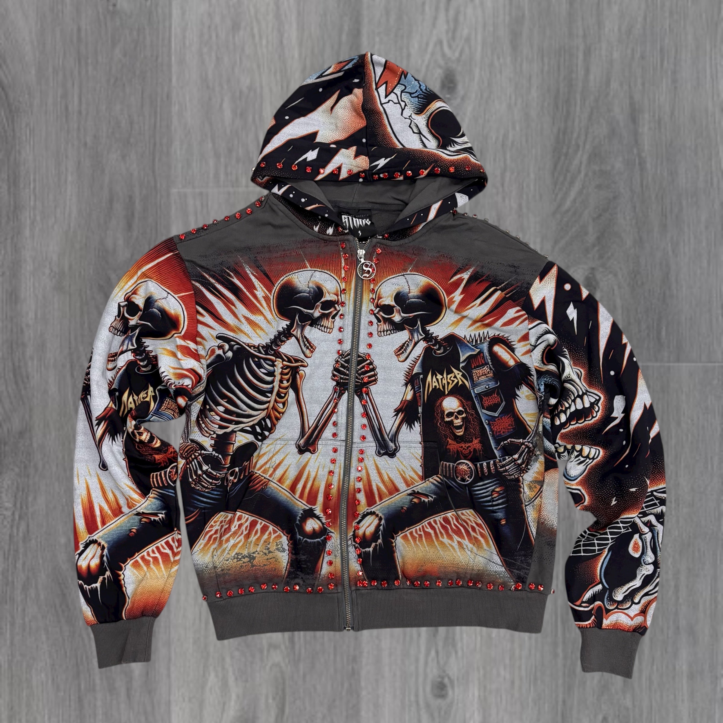 Stray - DAP Zip Up Hoodie - CHRCL- 1541