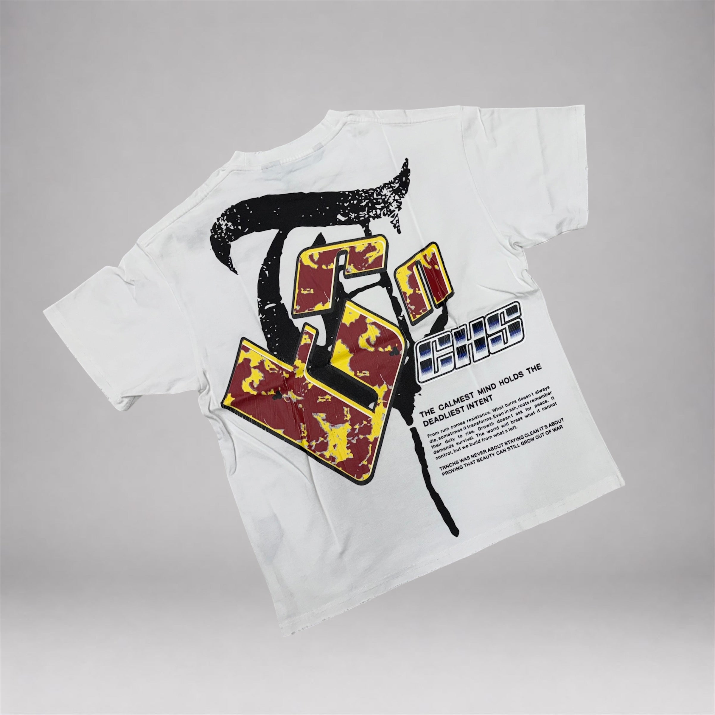 Trnchs - Deadly Target Tee - White 2531