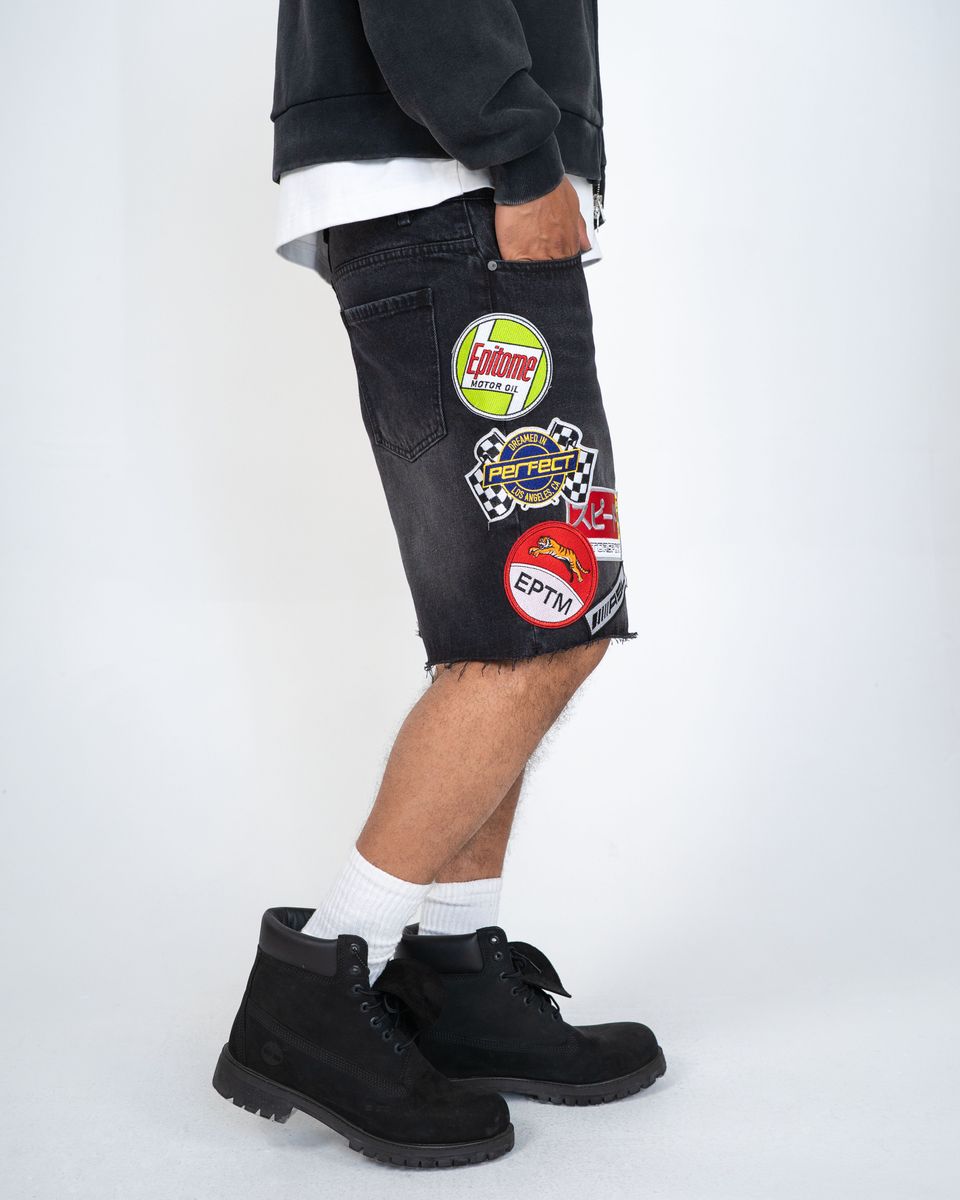 EPTM - Roadster Denim Shorts - Black 808