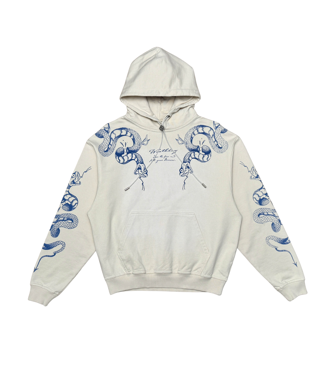 WRATHBOY - Snake Hit Hoodie - Natural - 102