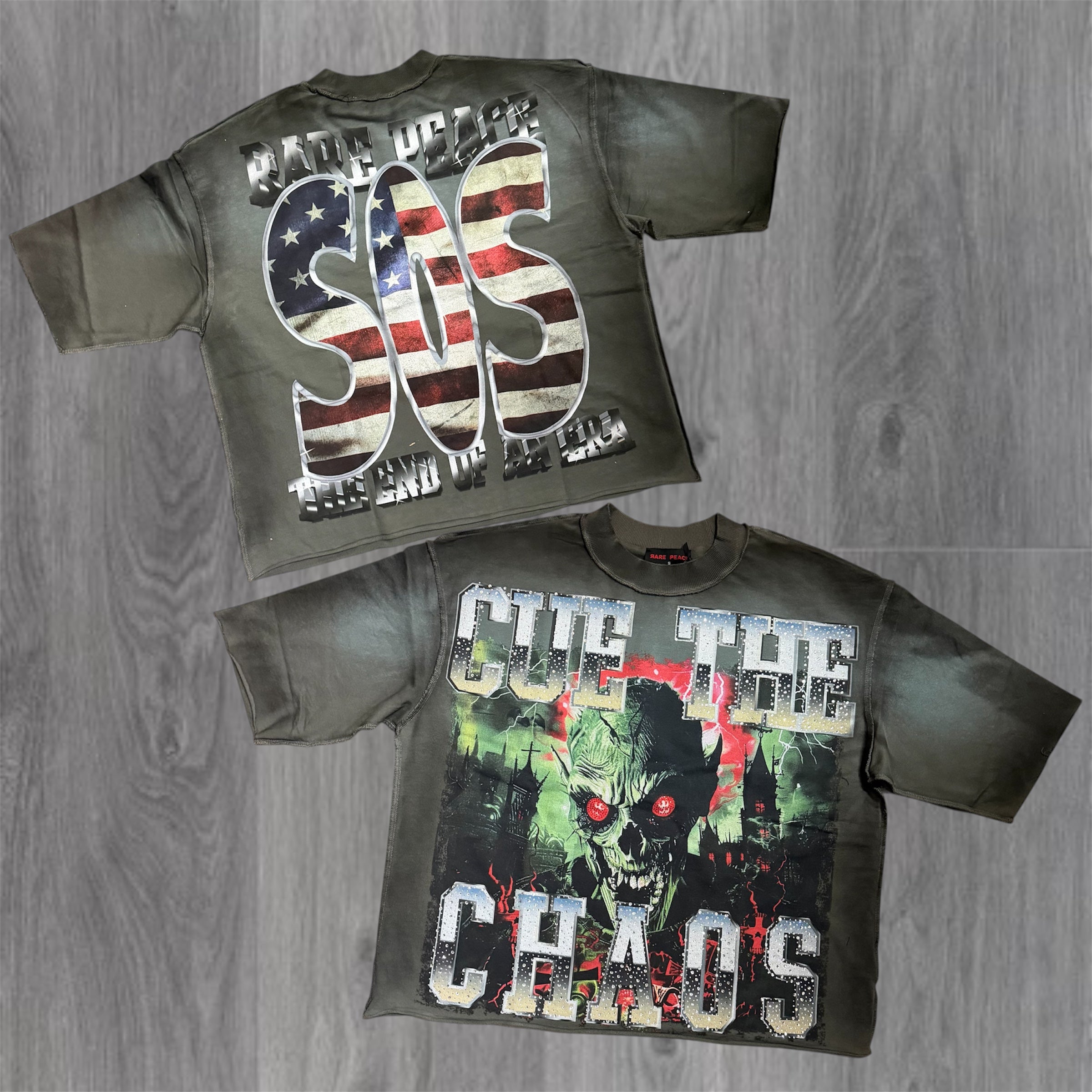 RP - Chaos Monster Tee  - Olive 6015