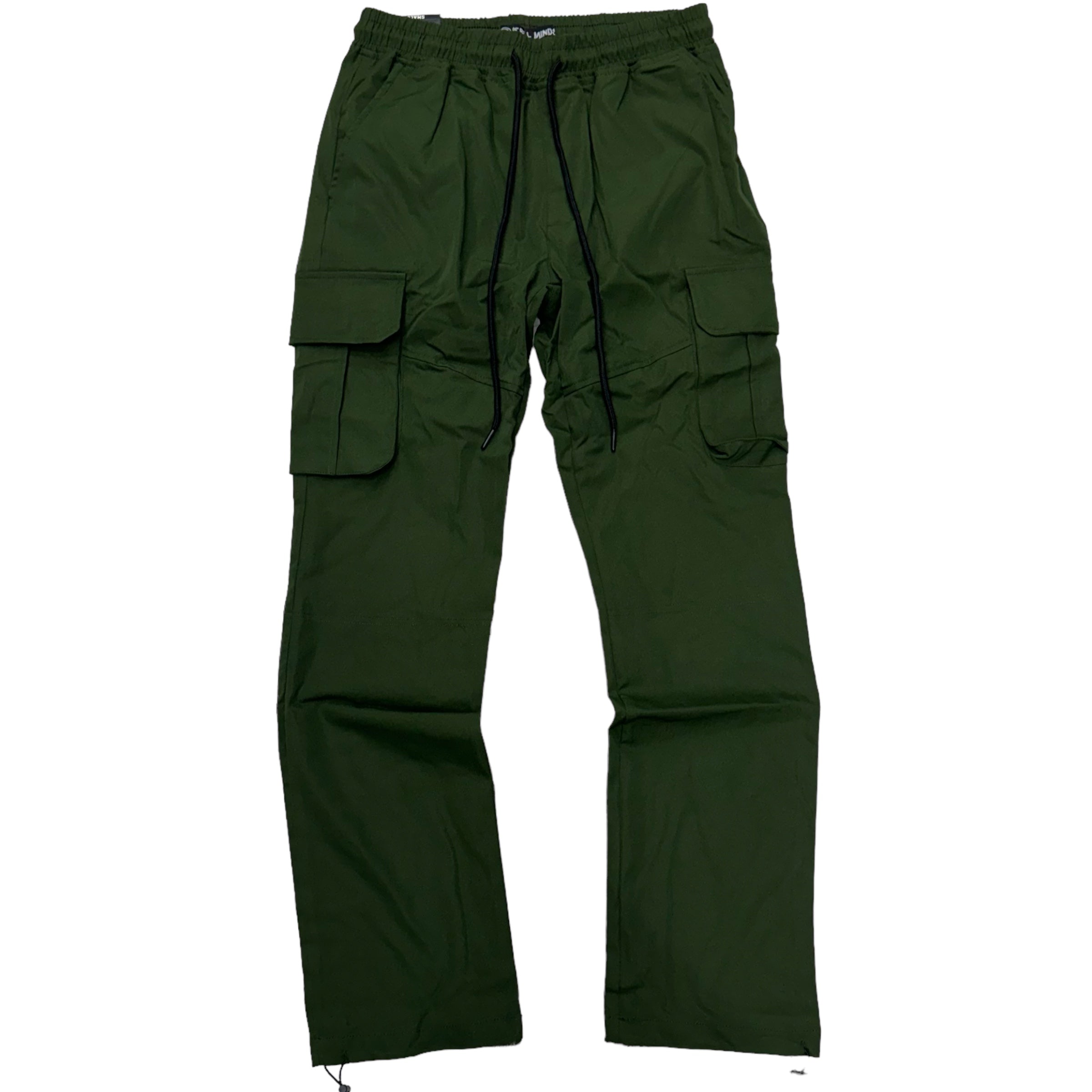 Rebel Nylon Cargo Pants Olive 421