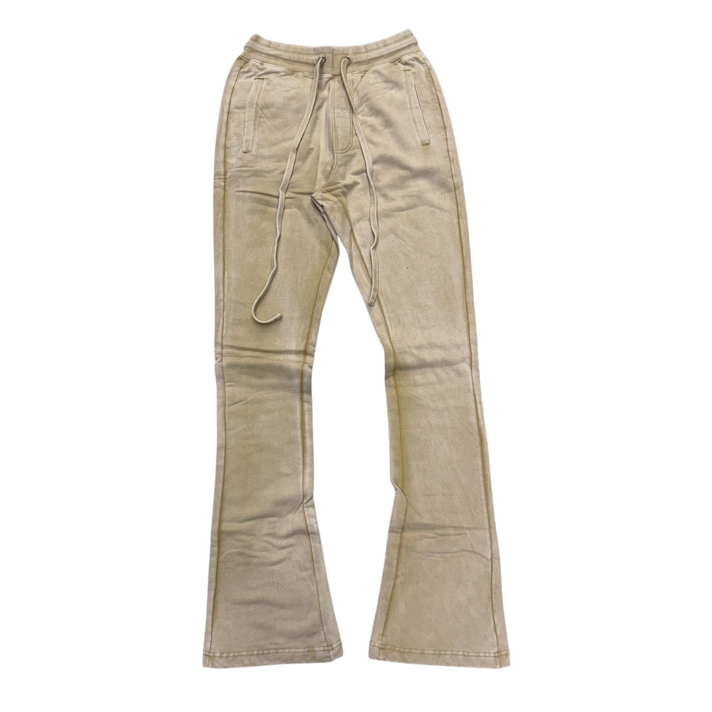 RS Stacked Acid Wash Sweats Beige 401