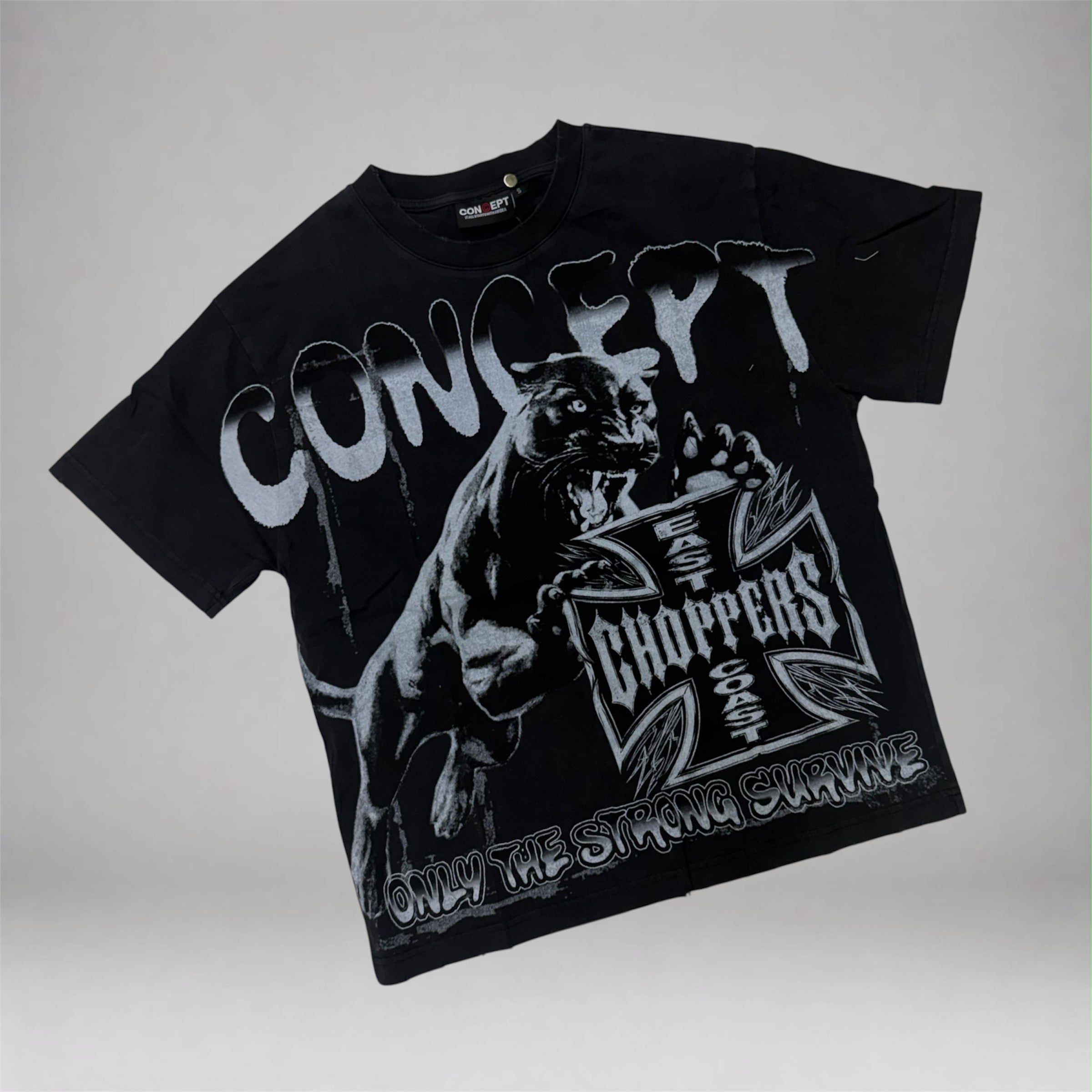 Con - Survival Tee - Black Wash 5