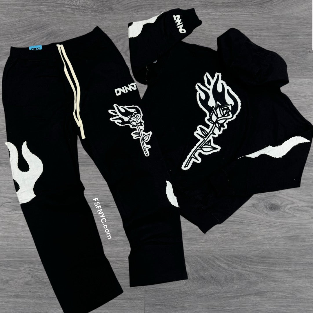 Rebel COMBUSTION Sweat Suit Black 313 413