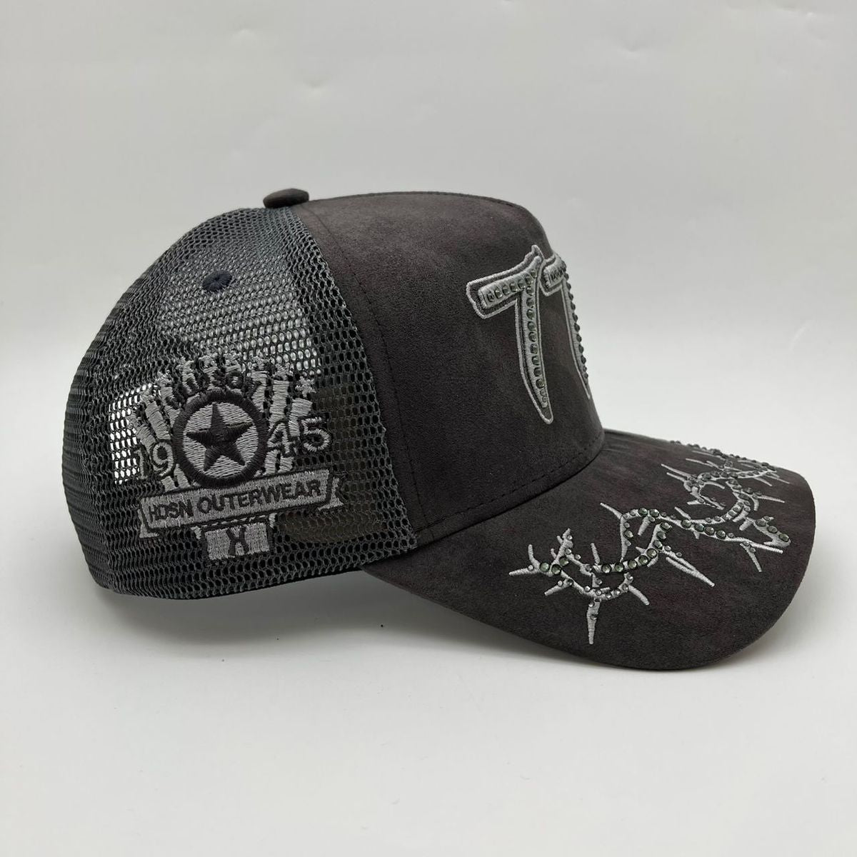 Hudson - “Chains”  777 Trucker hat - Grey V2