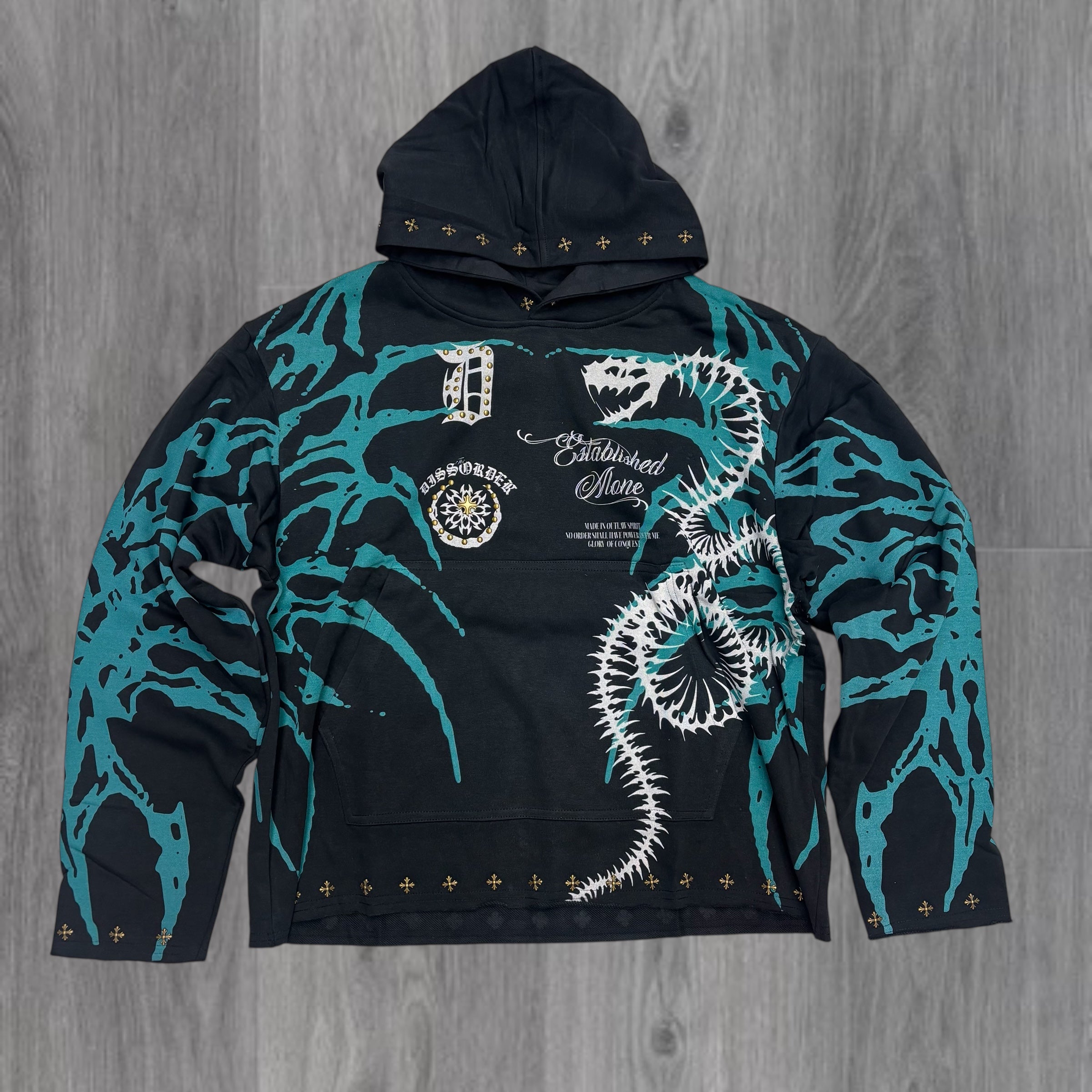 DISORDER - ESTABLISHED Hoodie - BLK - 324