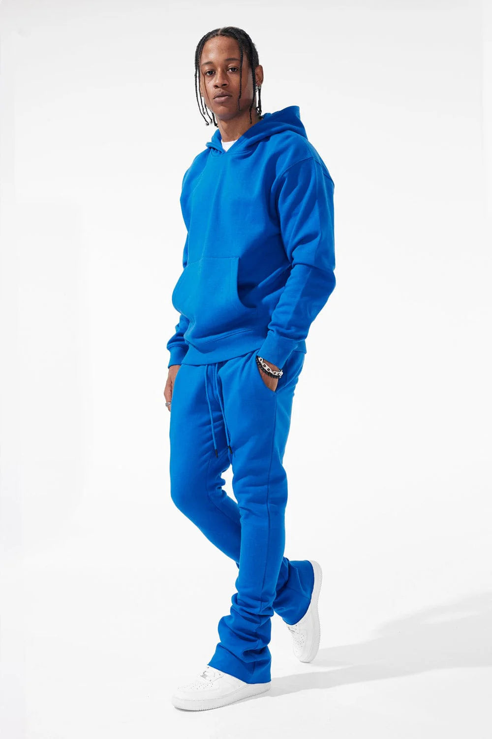 JC Uptown Stacked sweat suit Royal 8861 8860