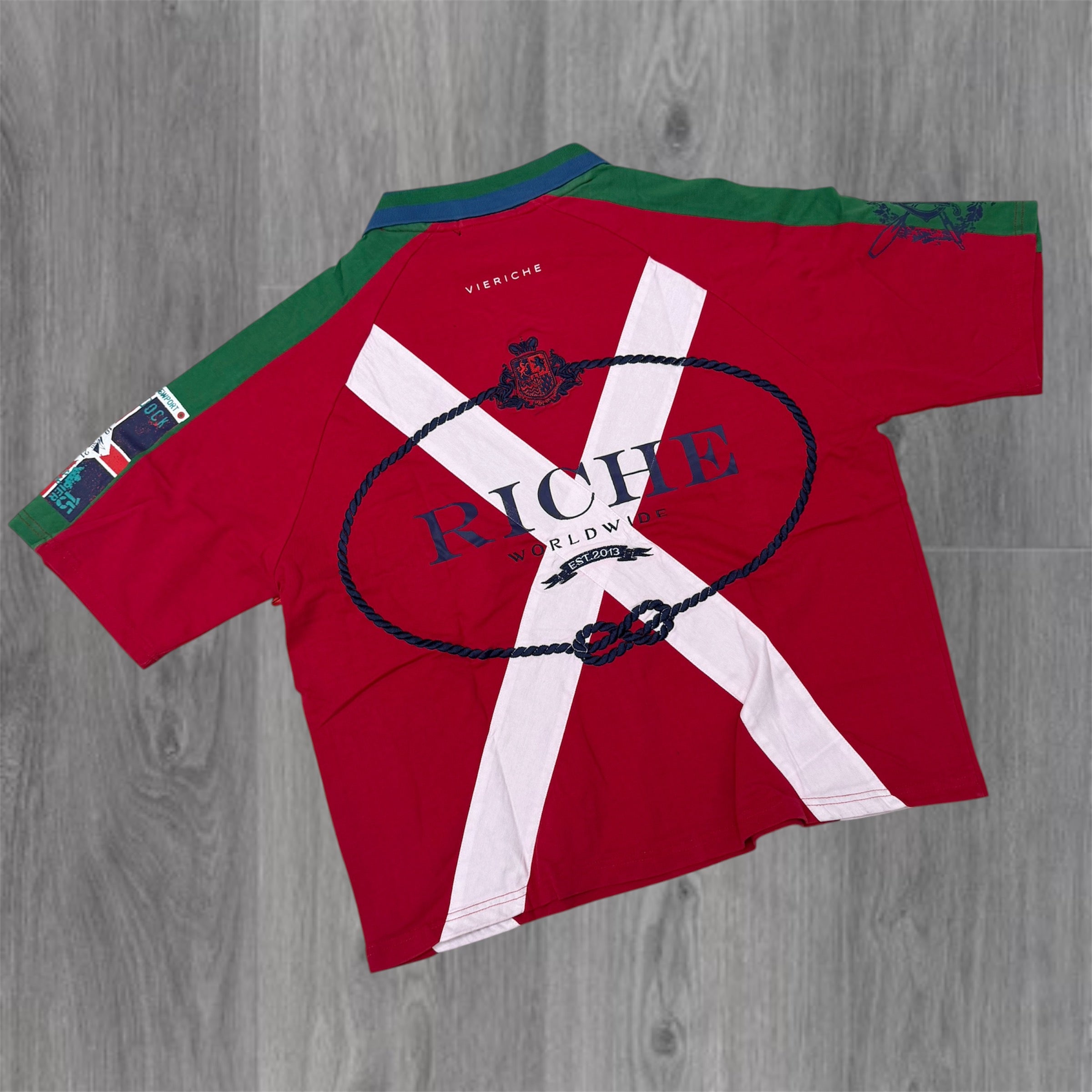 VR - Yacht Club Polo Tee - Red 2059