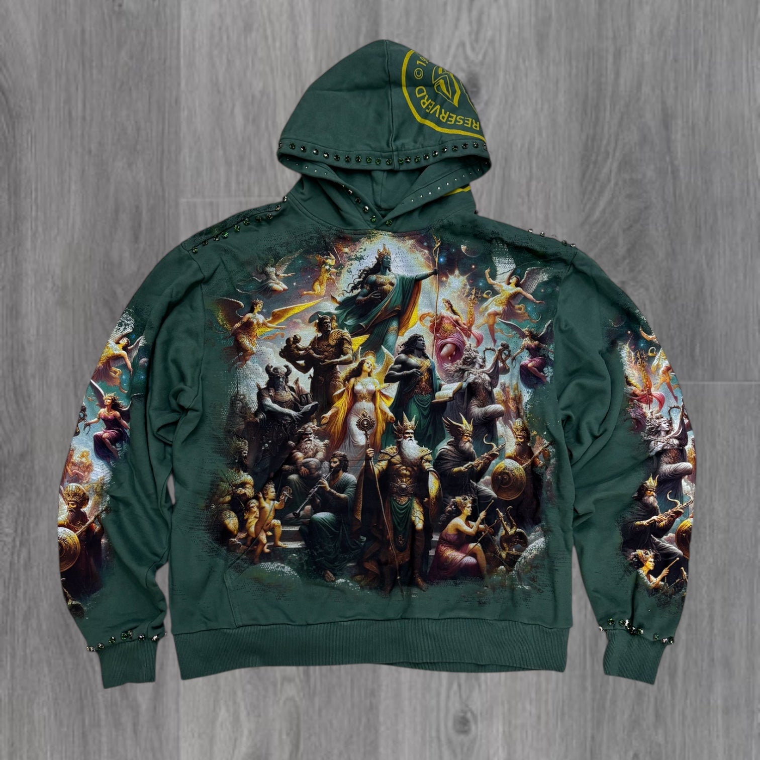 Stray - KINGDOM Pullover Hoodie - FOREST - 1523