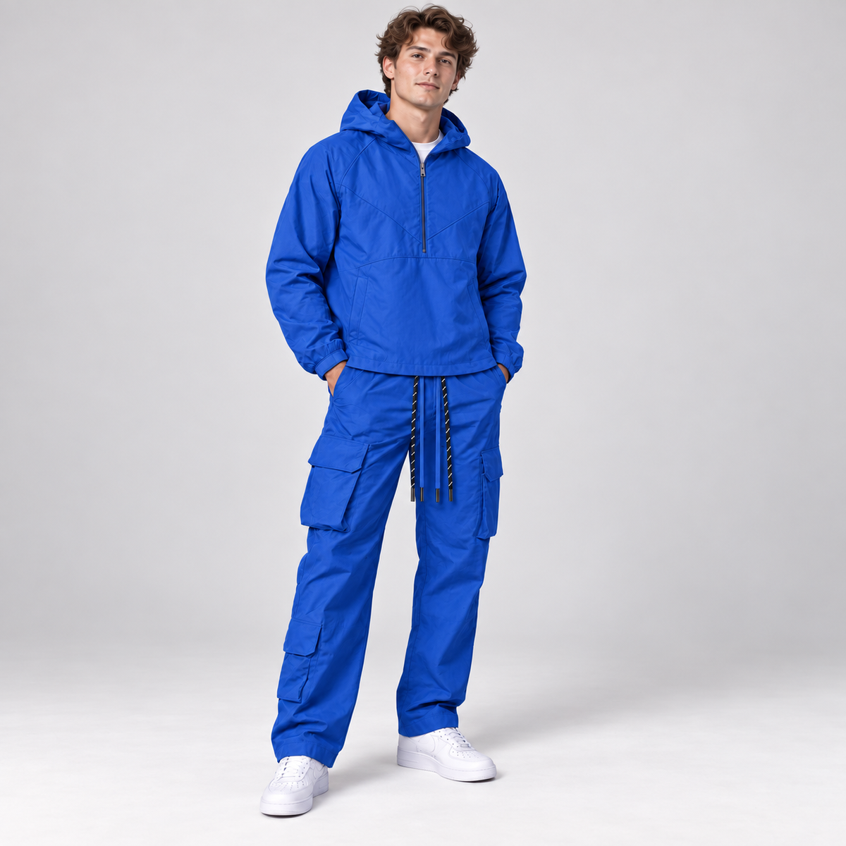 Baruda - windbreaker Anorak Set - Royal  - 802