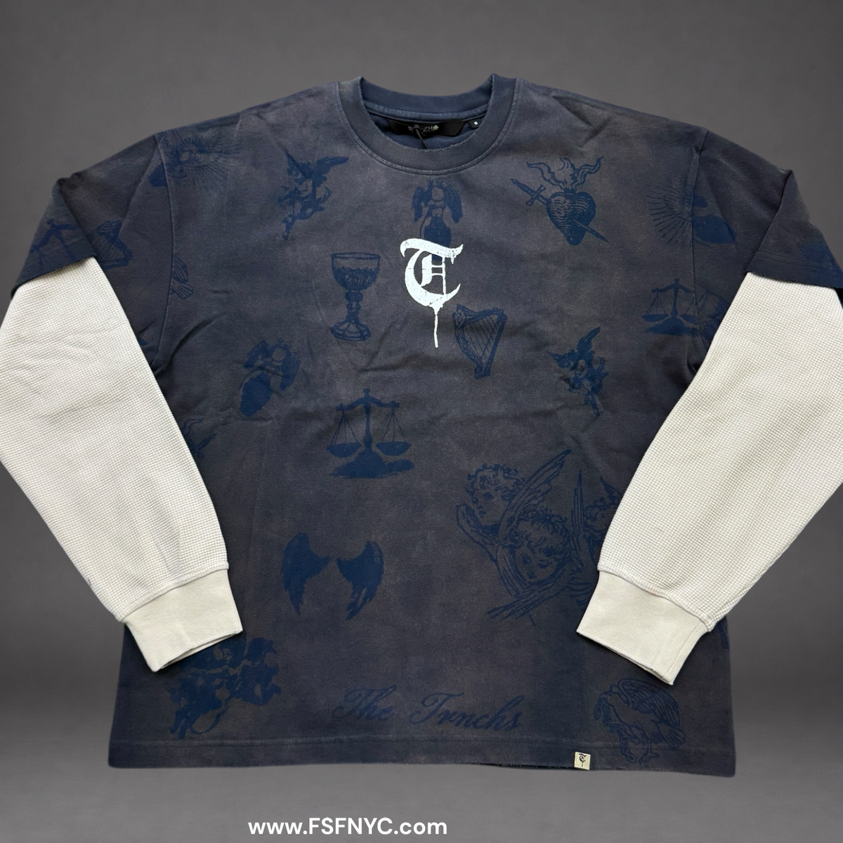 TRNCHS - Ascension Long Sleeve - Dark Blue