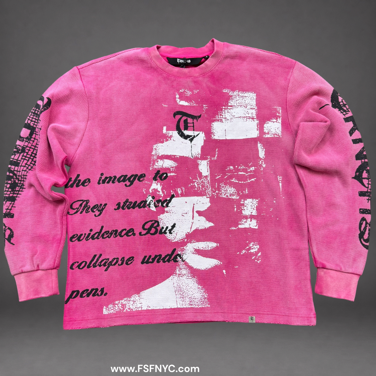 TRNCHS - Sharpened Long Sleeve Thermal - Pink