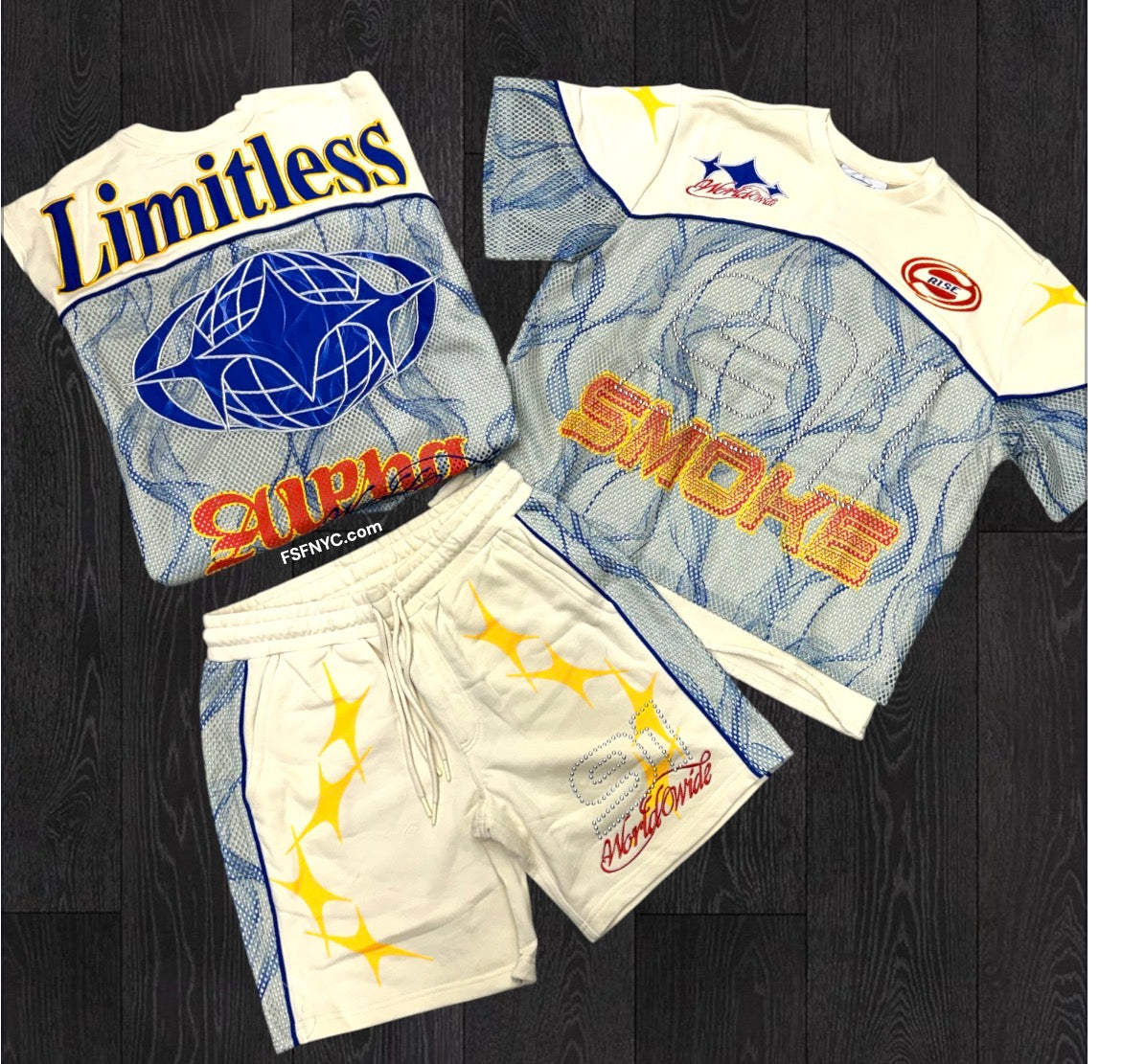 Rise - Limitless Short Set - Ecru - S454