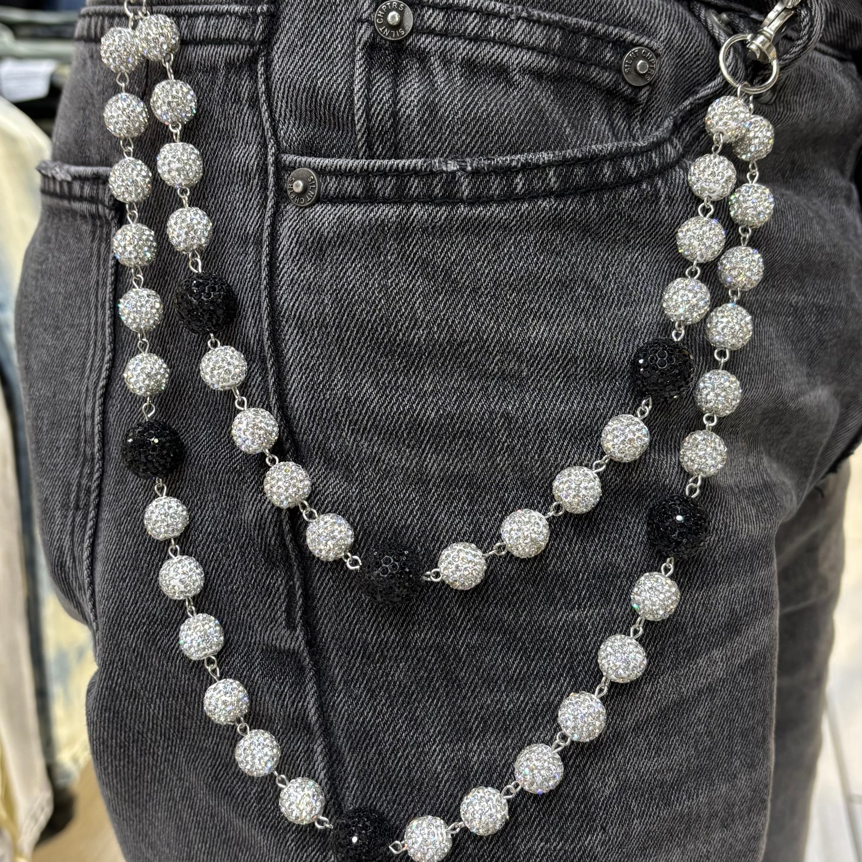 KD Wallet Chain Black/Silver