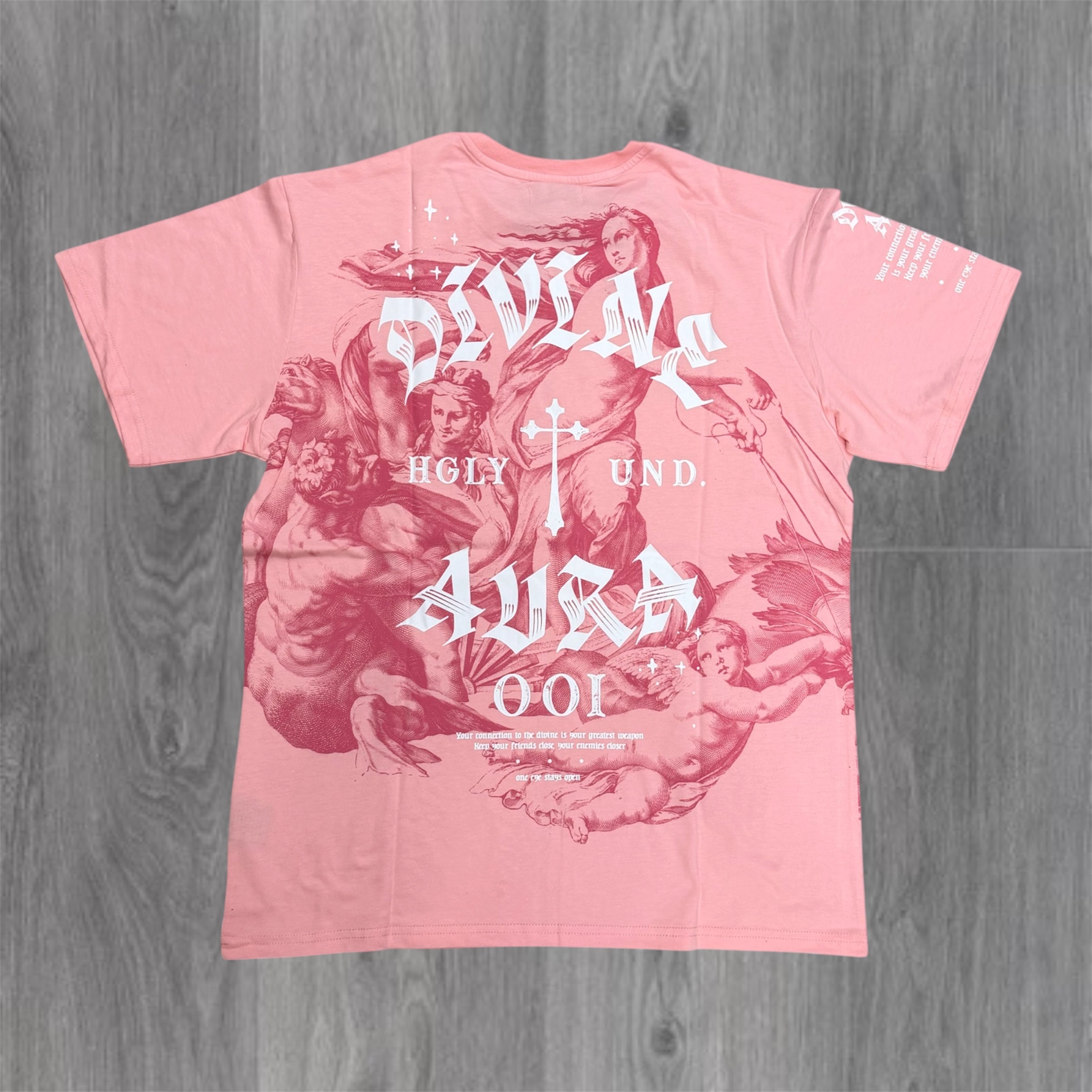 UNDRTD - Devine T-shirt -  Pink - 6109