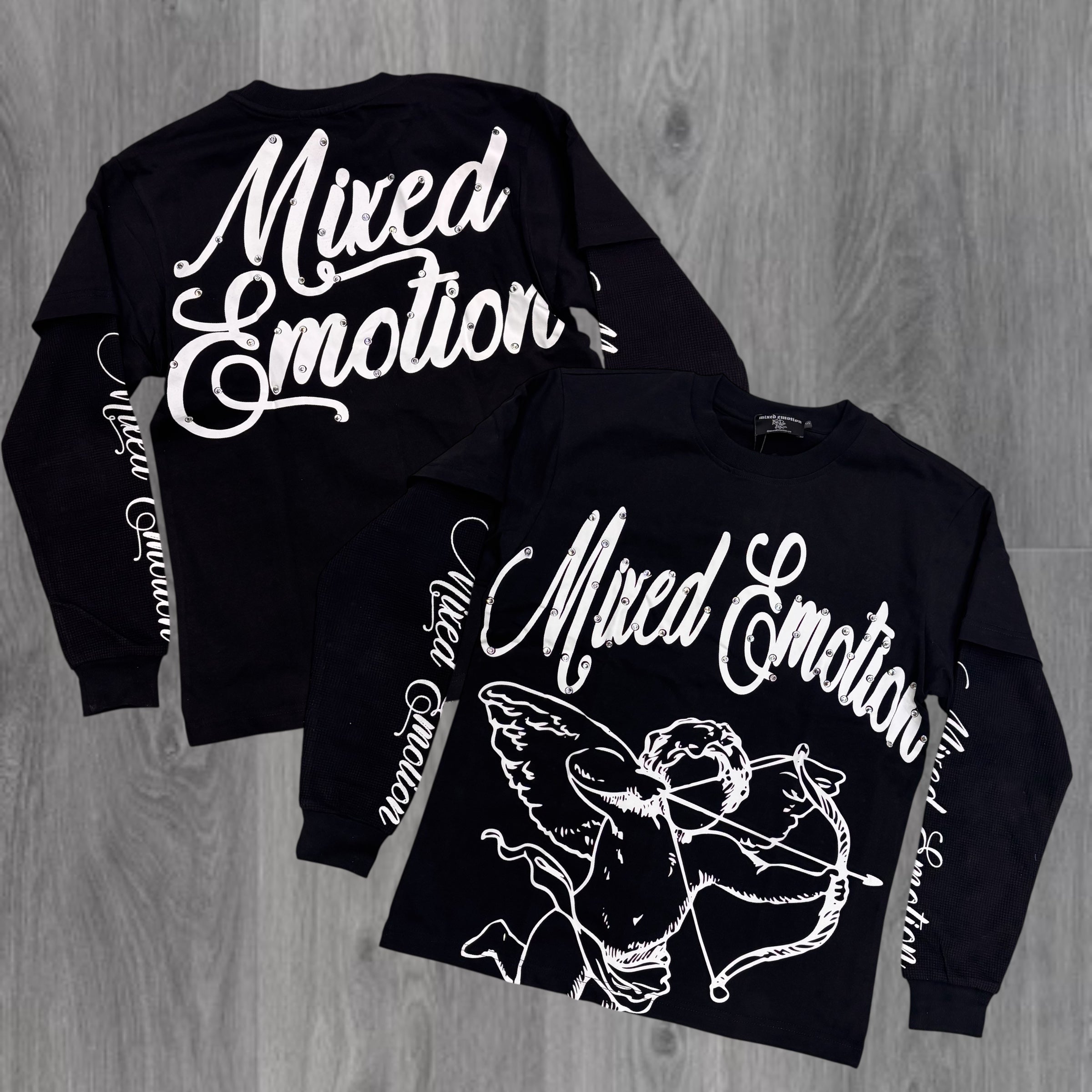 Mixed Emotions - Cupid Thermal L/S - Black